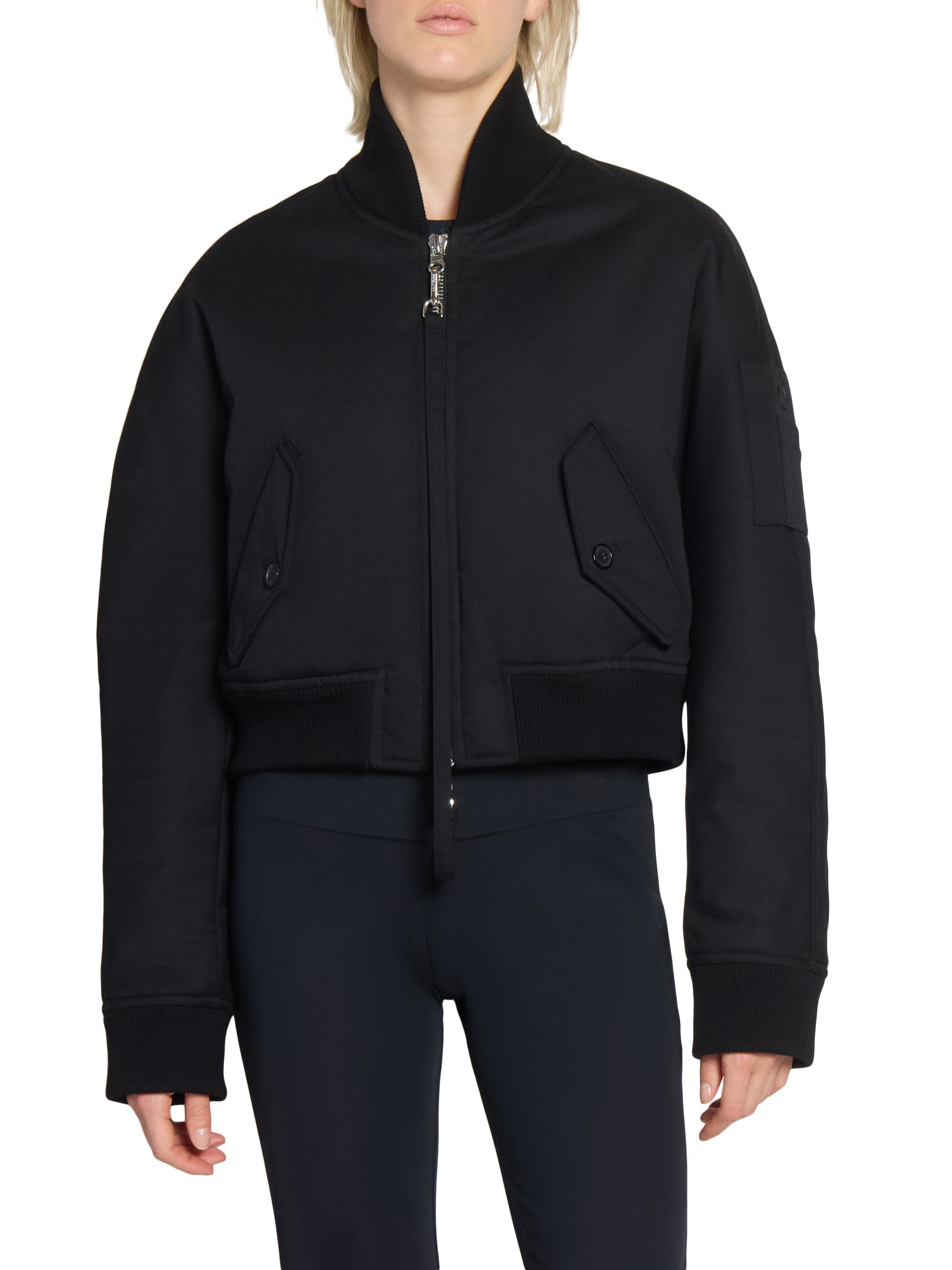 Crop Bomber Jacket