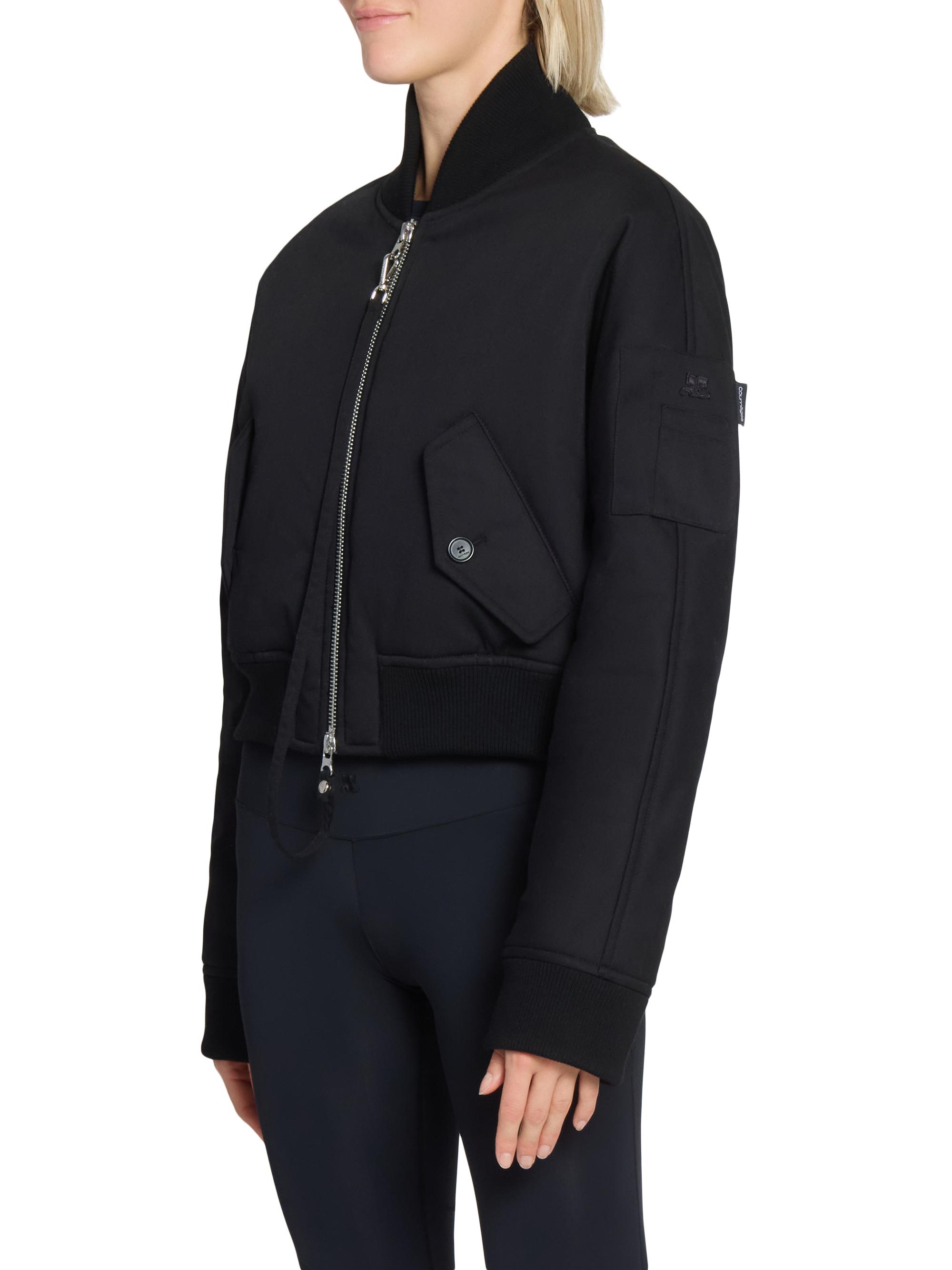 Crop Bomber Jacket