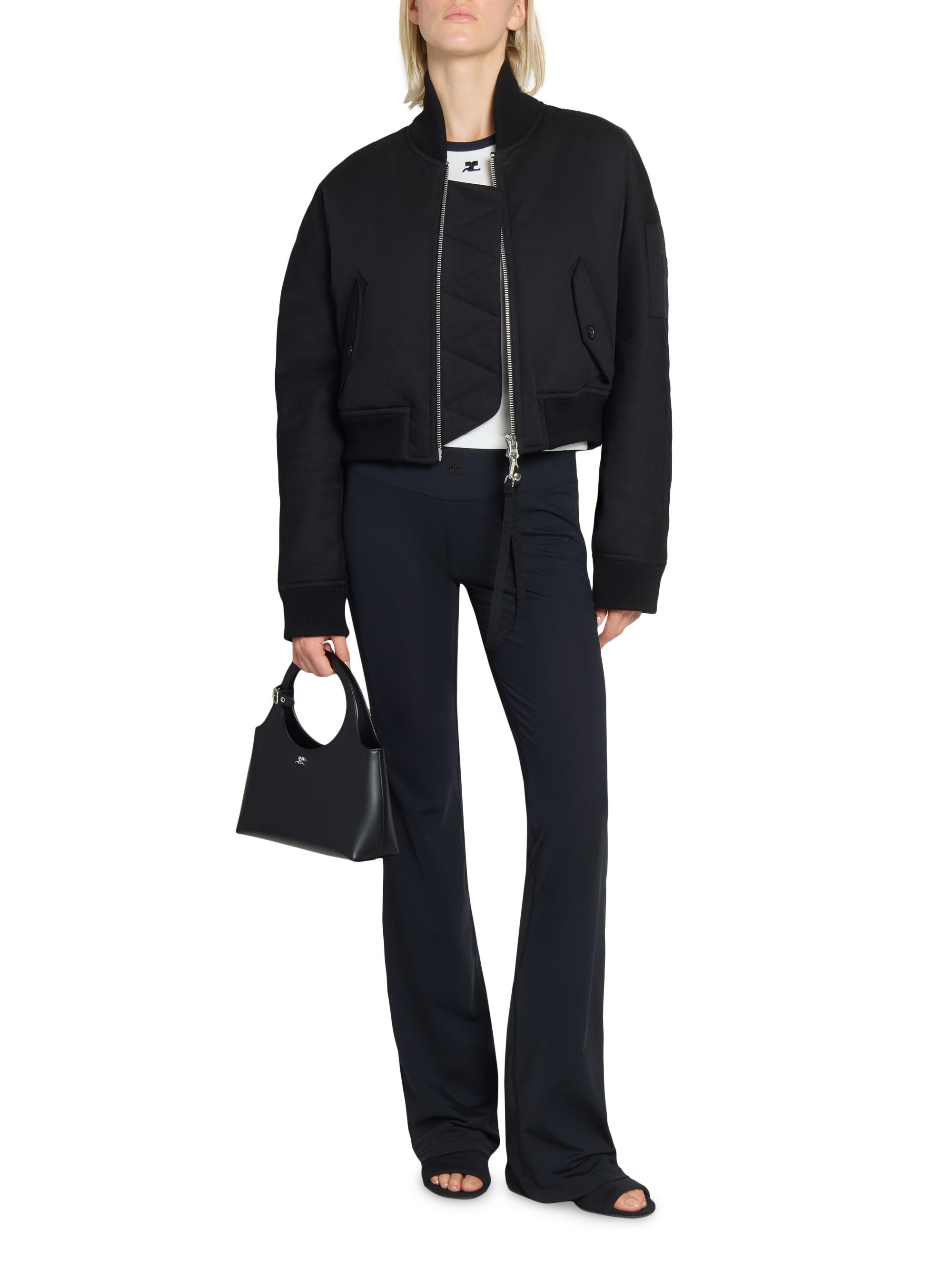 Crop Bomber Jacket