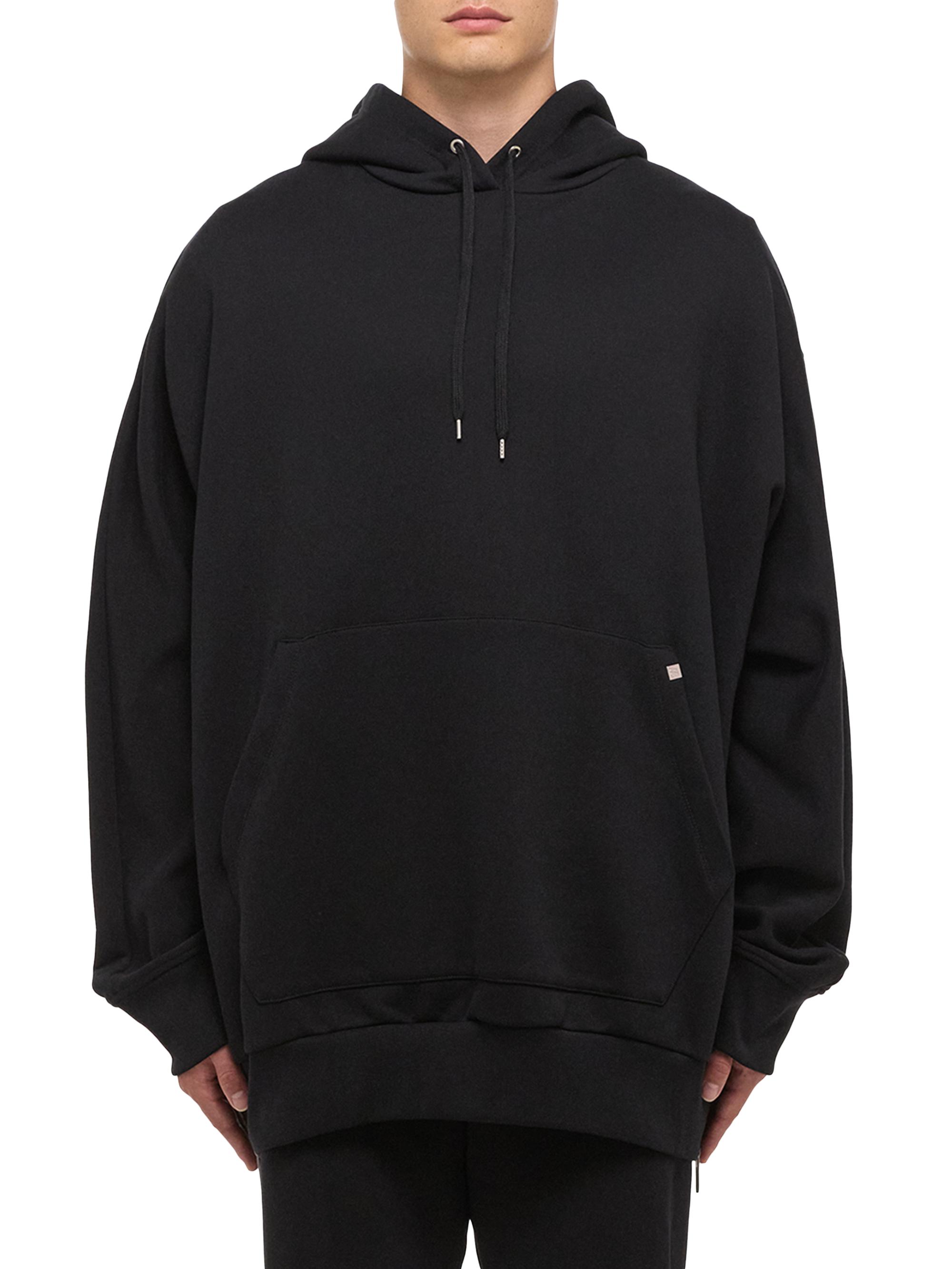 Helmut Lang Mega Logo Zip-Accented Oversized Hoodie | Saks Fifth
