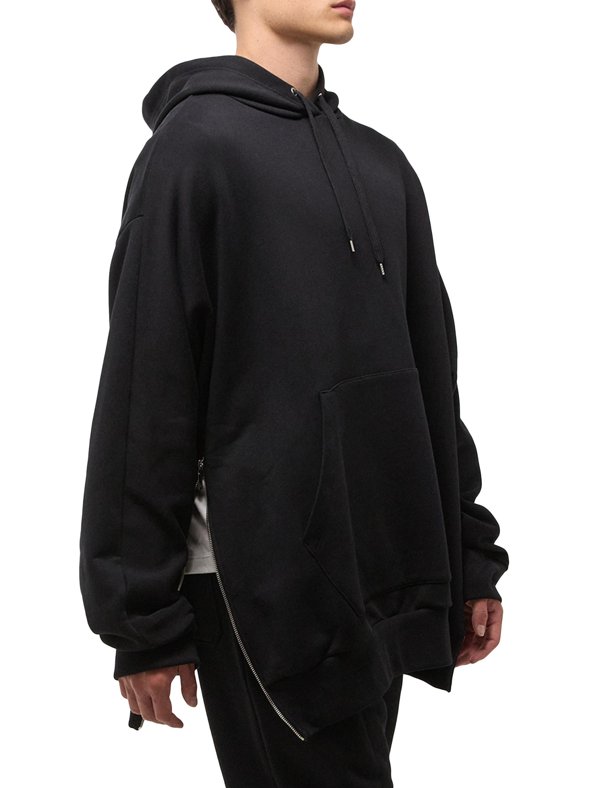 トップス *Oversized Hoodie Helmut Lang Mega Logo Zip-Accented Oversized Hoodie | Saks
