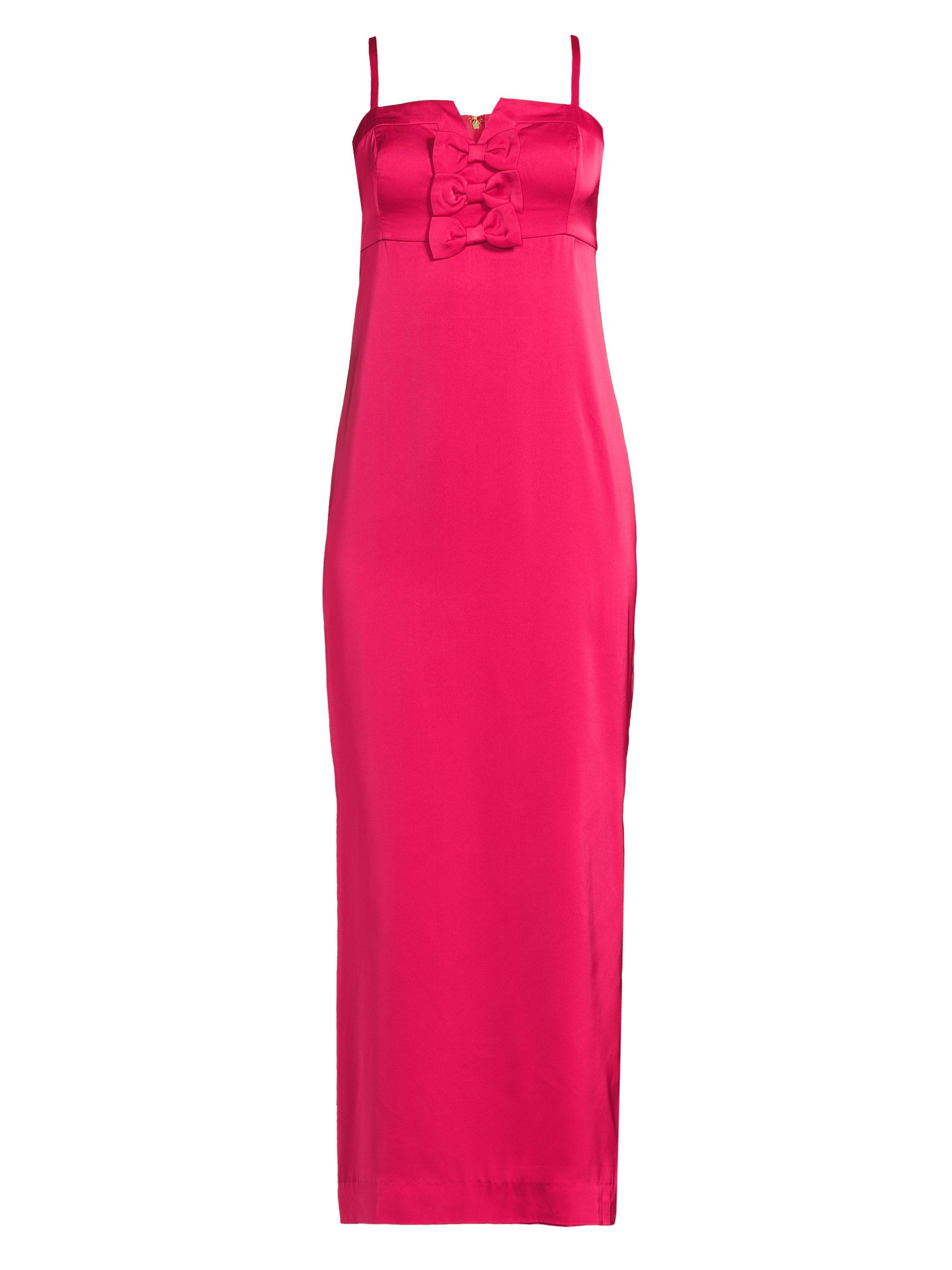 Lilly Pulitzer Women's Jean Bow Midi-Dress - Raspberry Rouge