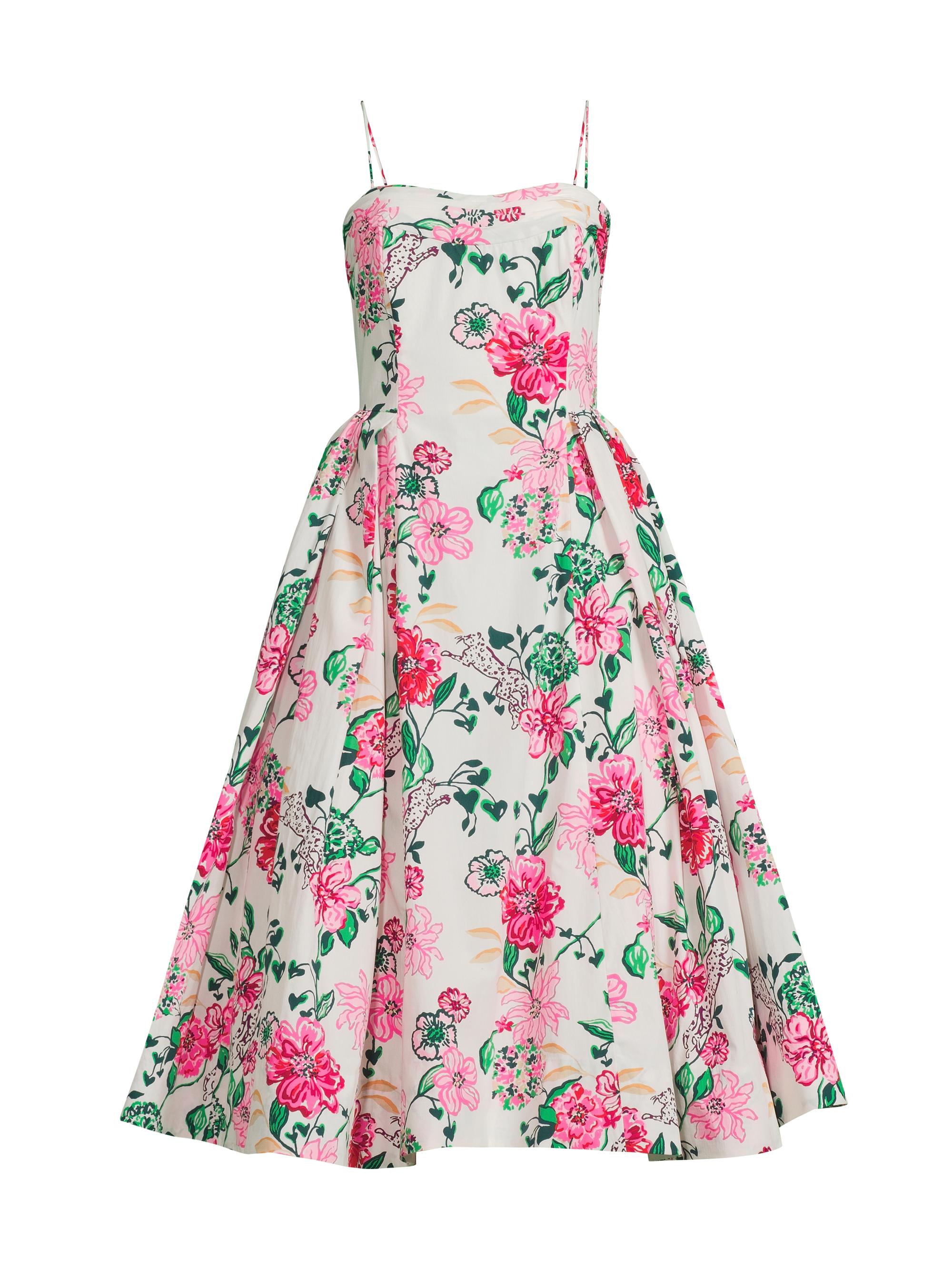 Lilly Pulitzer Lillyanna Floral Fit-&-Flare Dress Saks Fifth Avenue