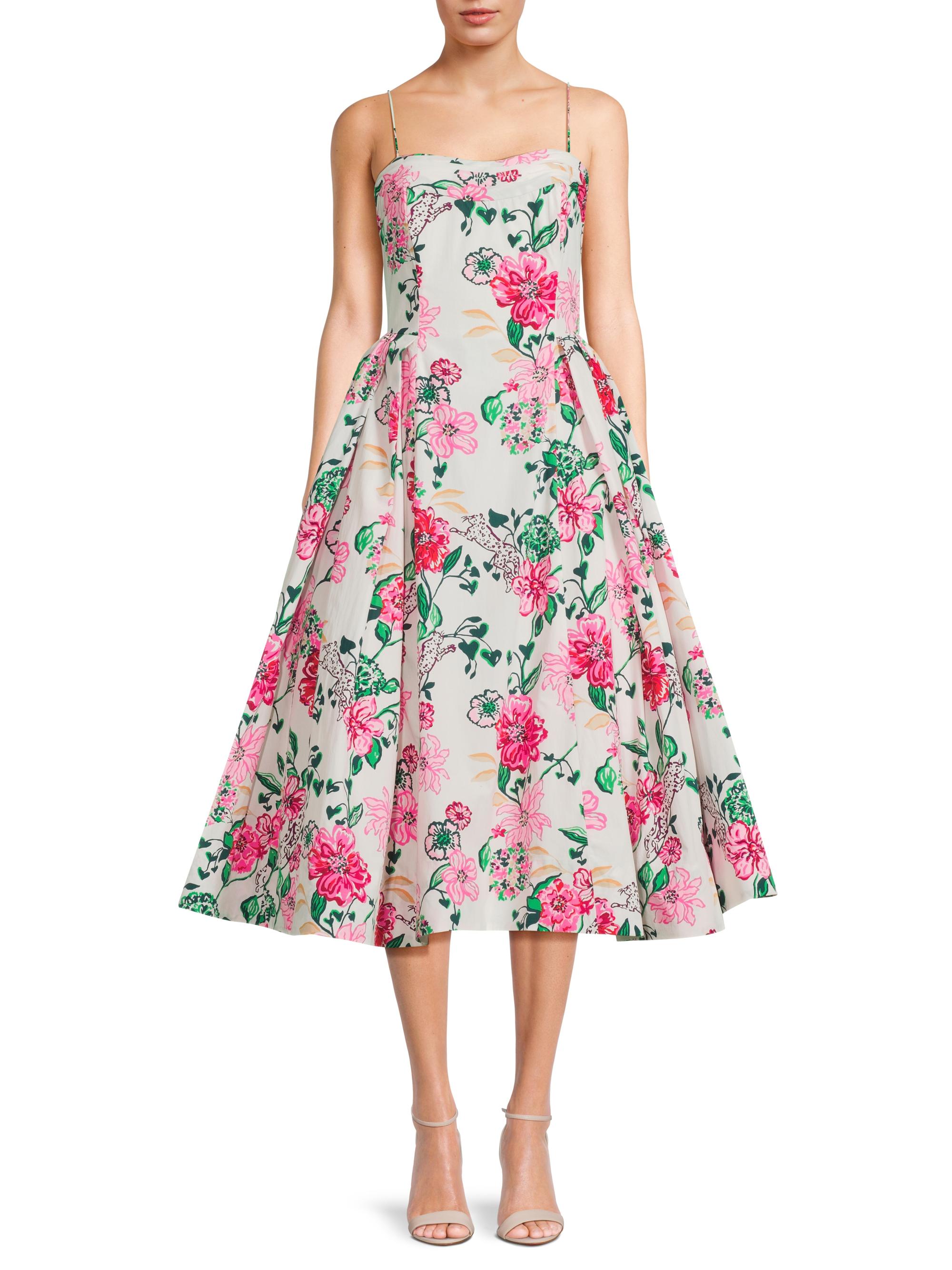 Women's Lillyanna Midi Dress in White - Lilly Pulitzer