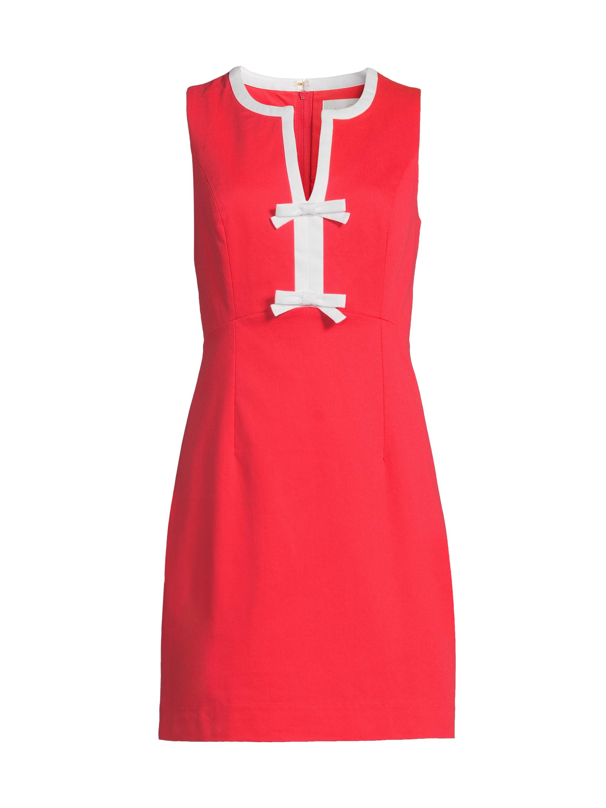 Lilly Pulitzer Women's Aria Stretch Shift Dress - Rococo Red