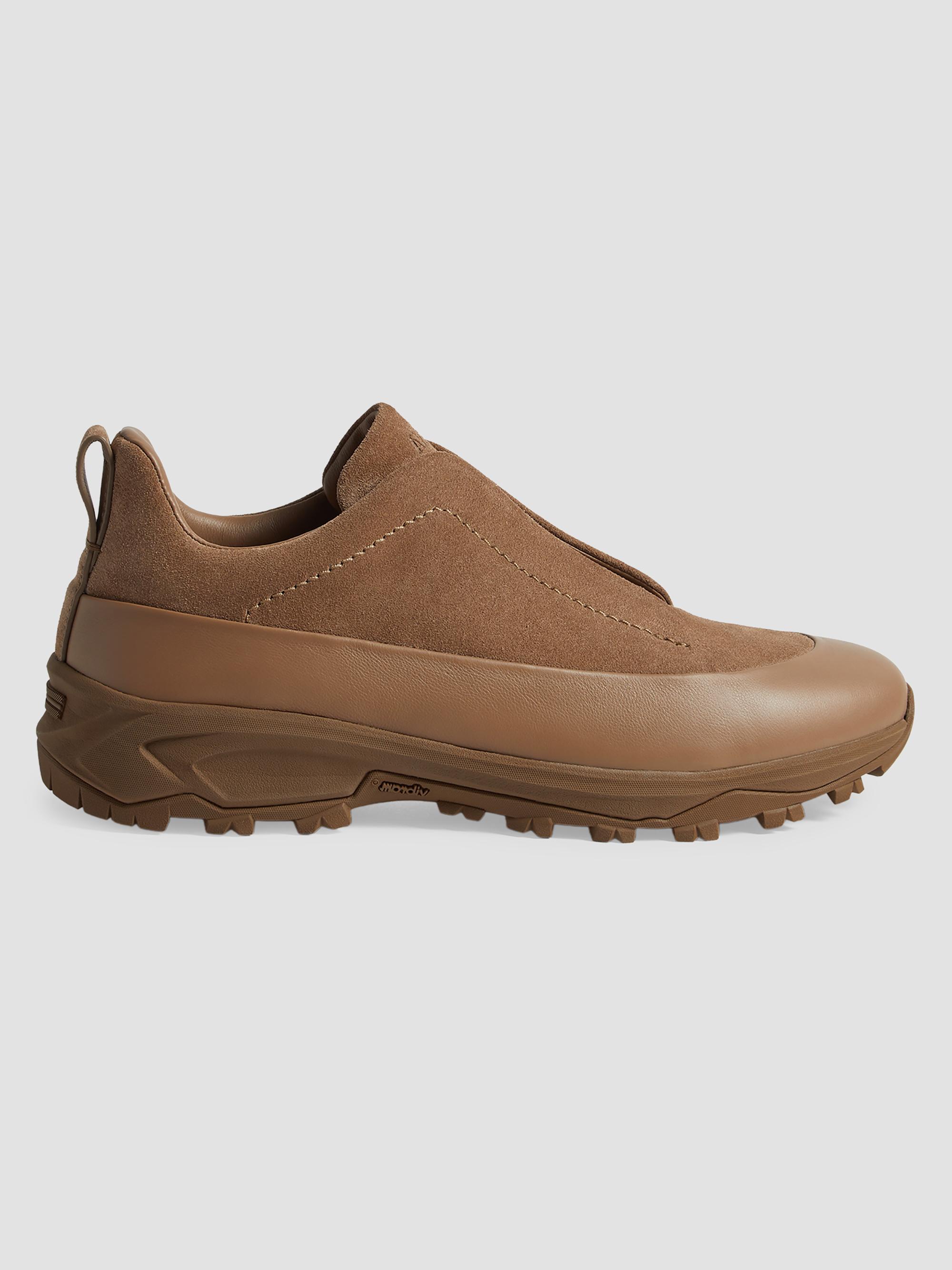 ZEGNA Suede Triple Stitch Monte Sneakers | Saks Fifth Avenue