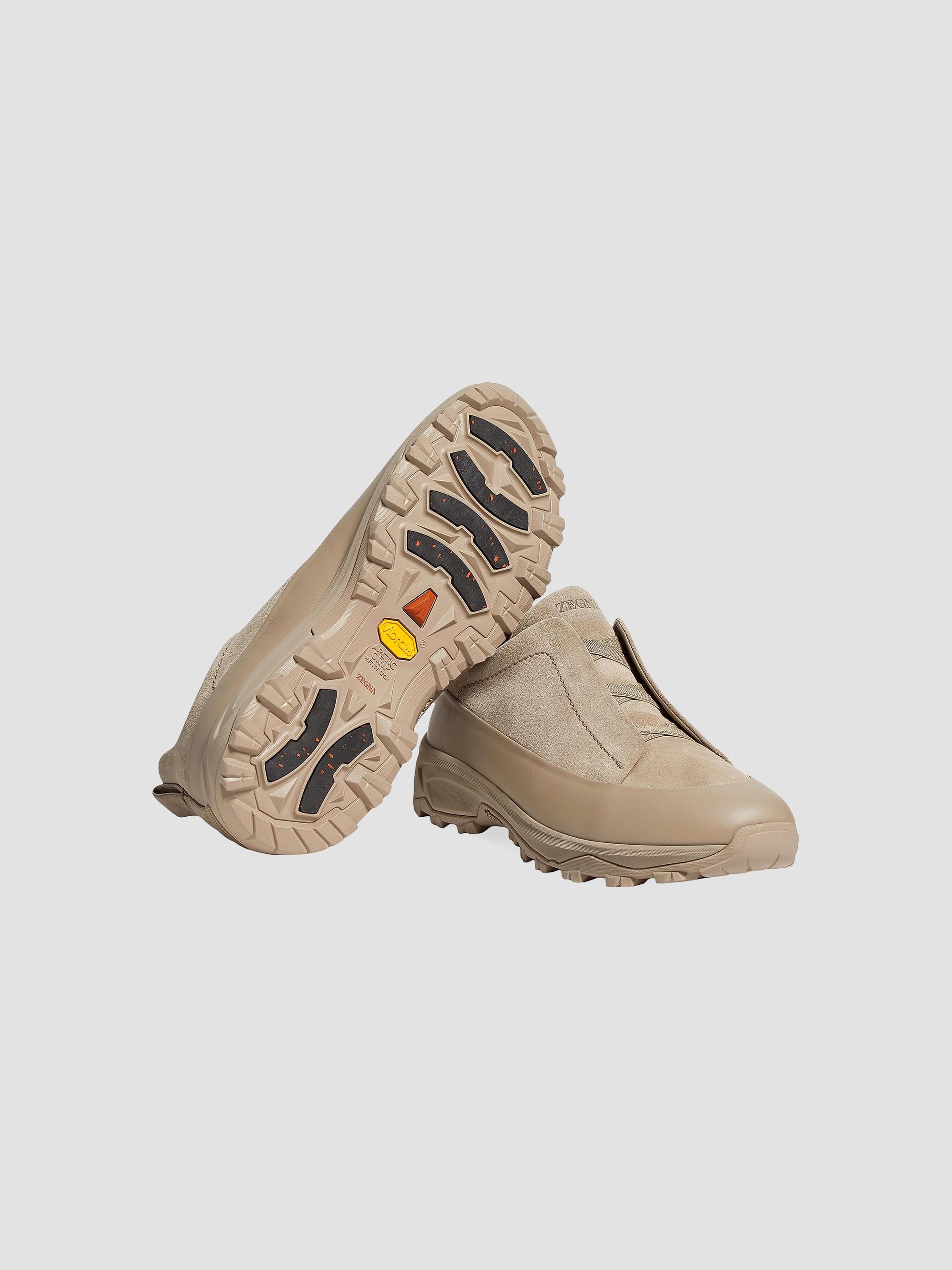 ZEGNA Suede Triple Stitch Monte Sneakers | Saks Fifth Avenue