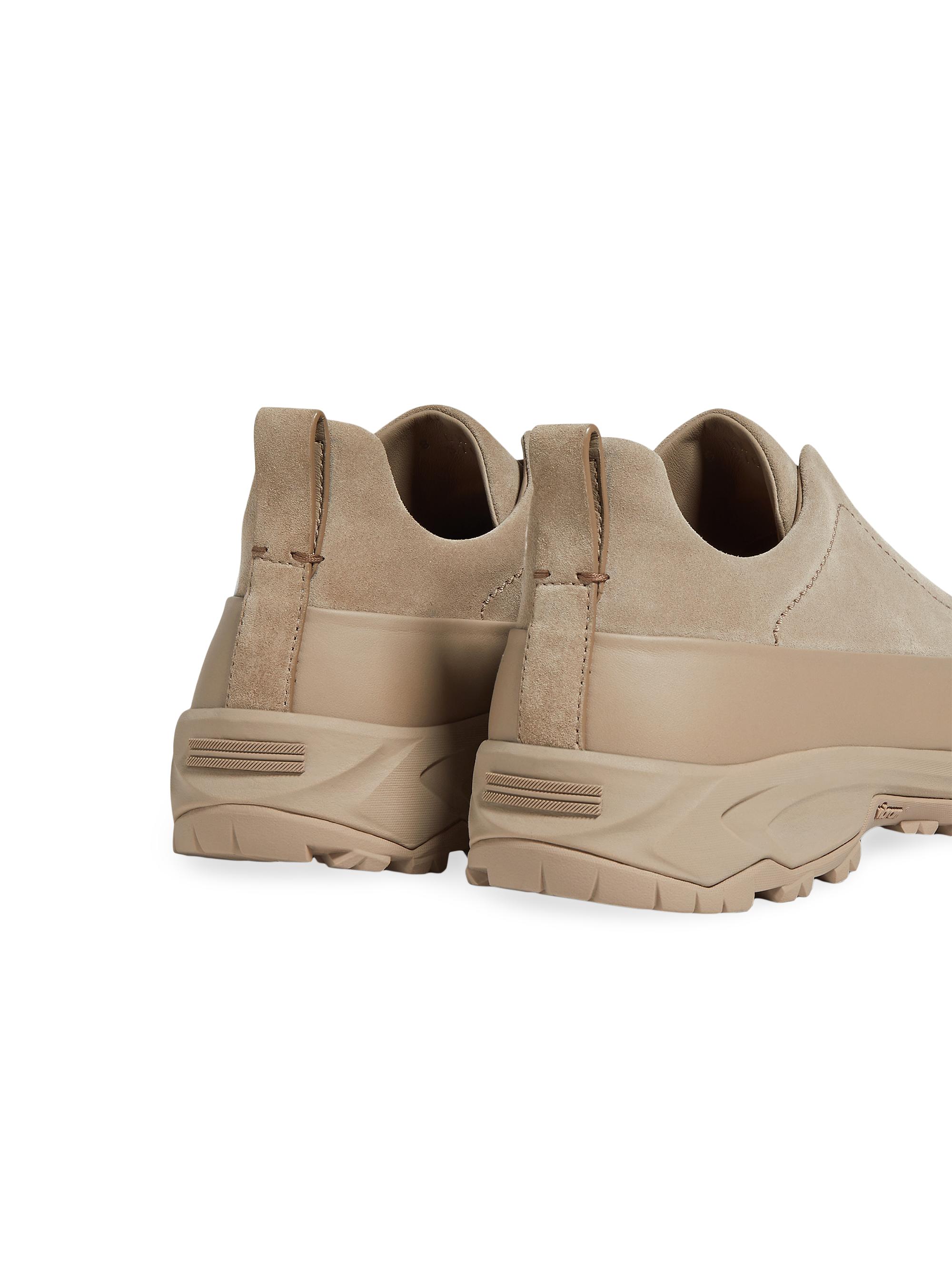ZEGNA Suede Triple Stitch Monte Sneakers | Saks Fifth Avenue