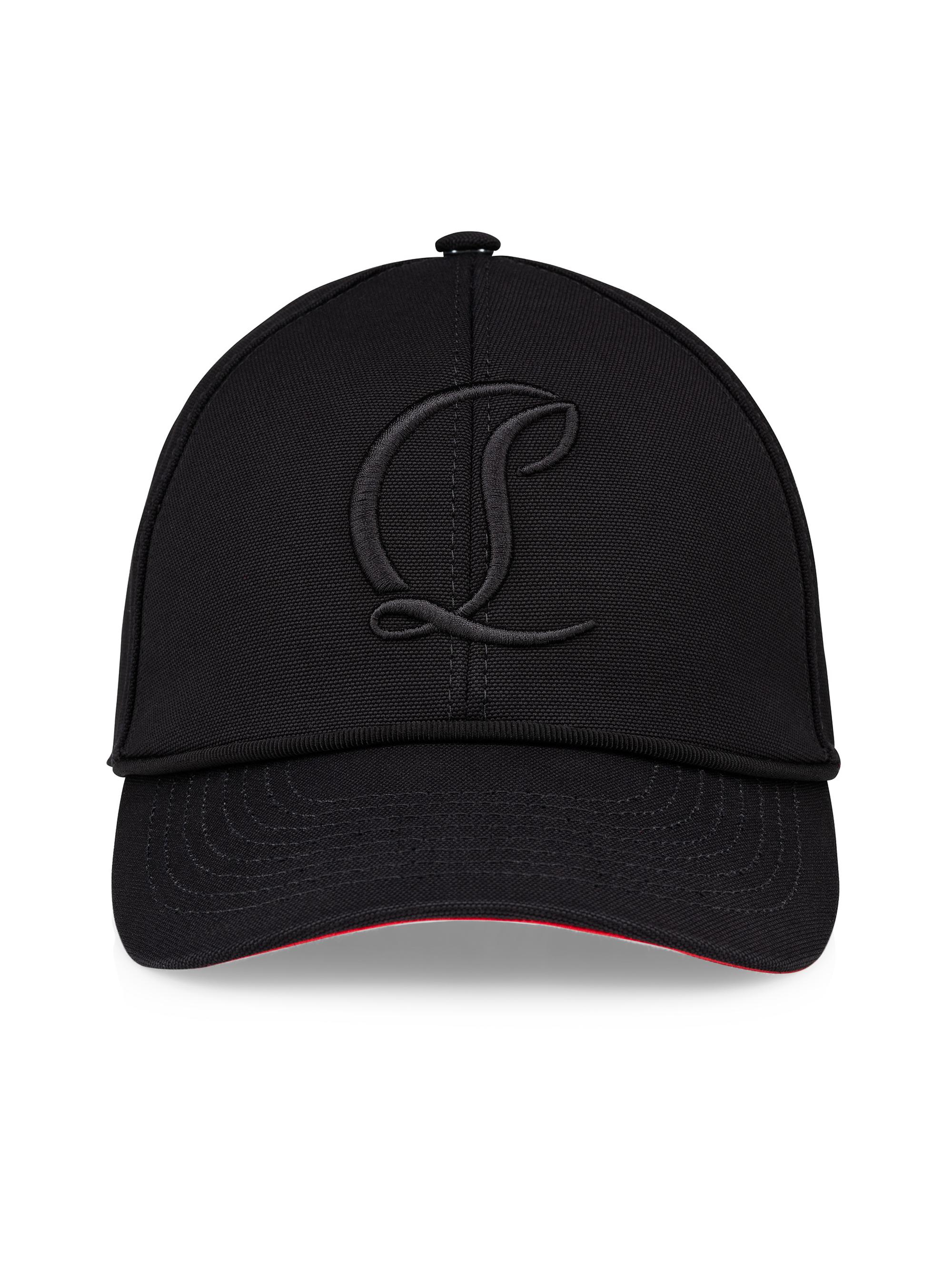 Christian Louboutin Men's Mooncrest Baseball Cap - Black