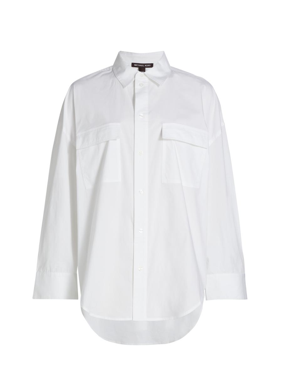 MICHAEL Michael Kors Unisex Poplin Shirt | Saks Fifth Avenue