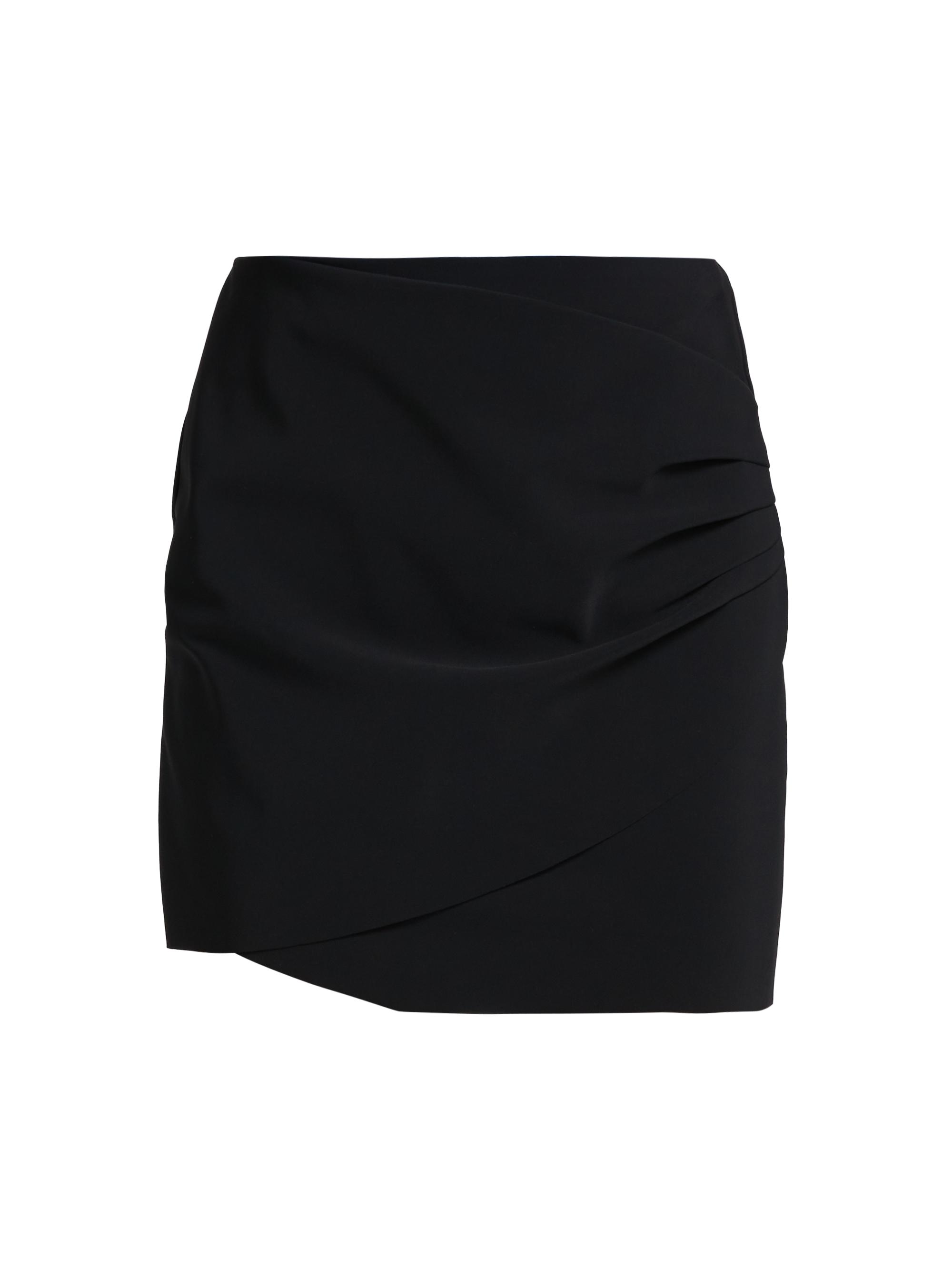 Chiara Boni La Petite Robe Women's Dijent Ruched Miniskirt - Black