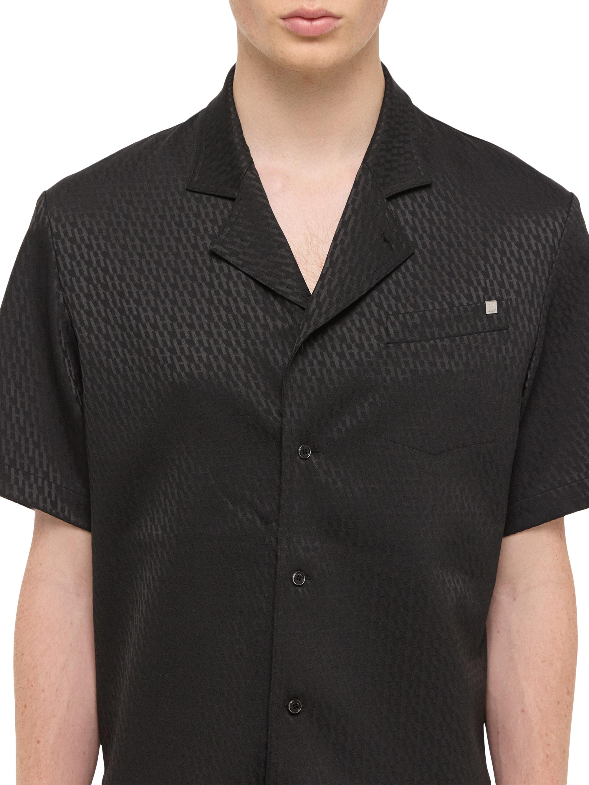 Helmut Lang Modest Woven Jacquard Camp Shirt | Saks Fifth Avenue
