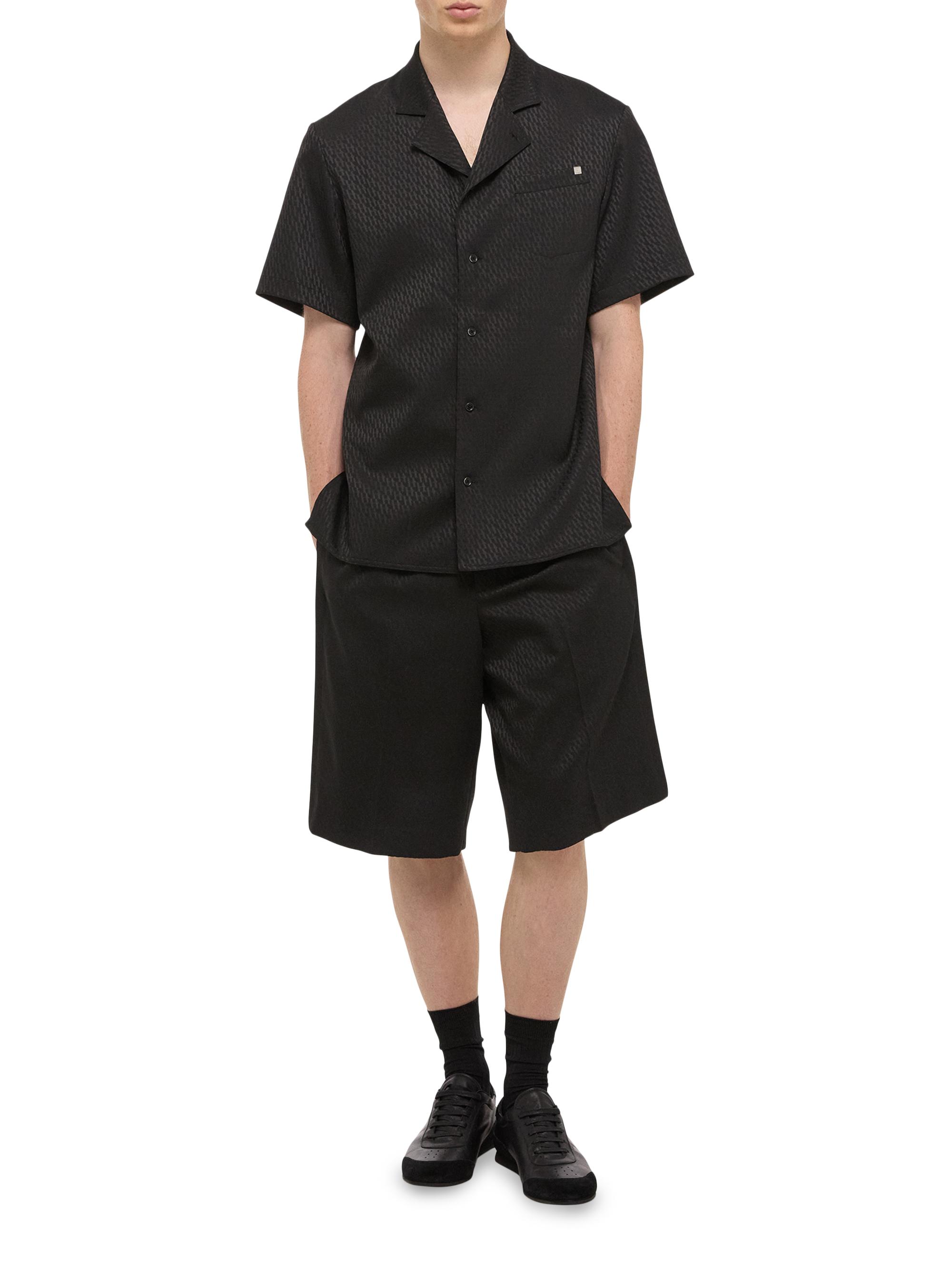 Helmut Lang Modest Woven Jacquard Camp Shirt | Saks Fifth Avenue