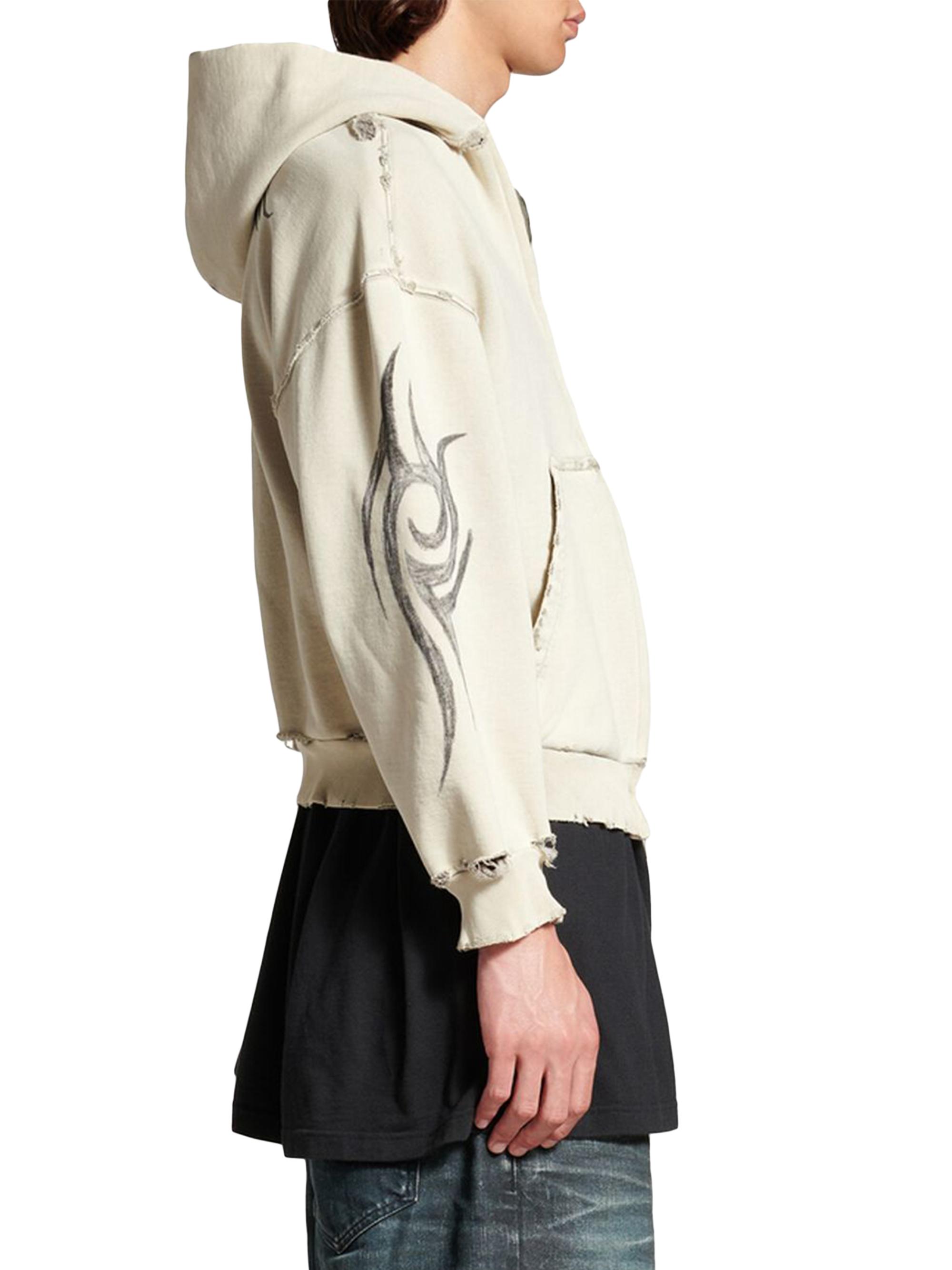 BALENCIAGA Y2K パーカー Balenciaga Y2K Zip-Up Hoodie Regular Fit | Saks Fifth Avenue