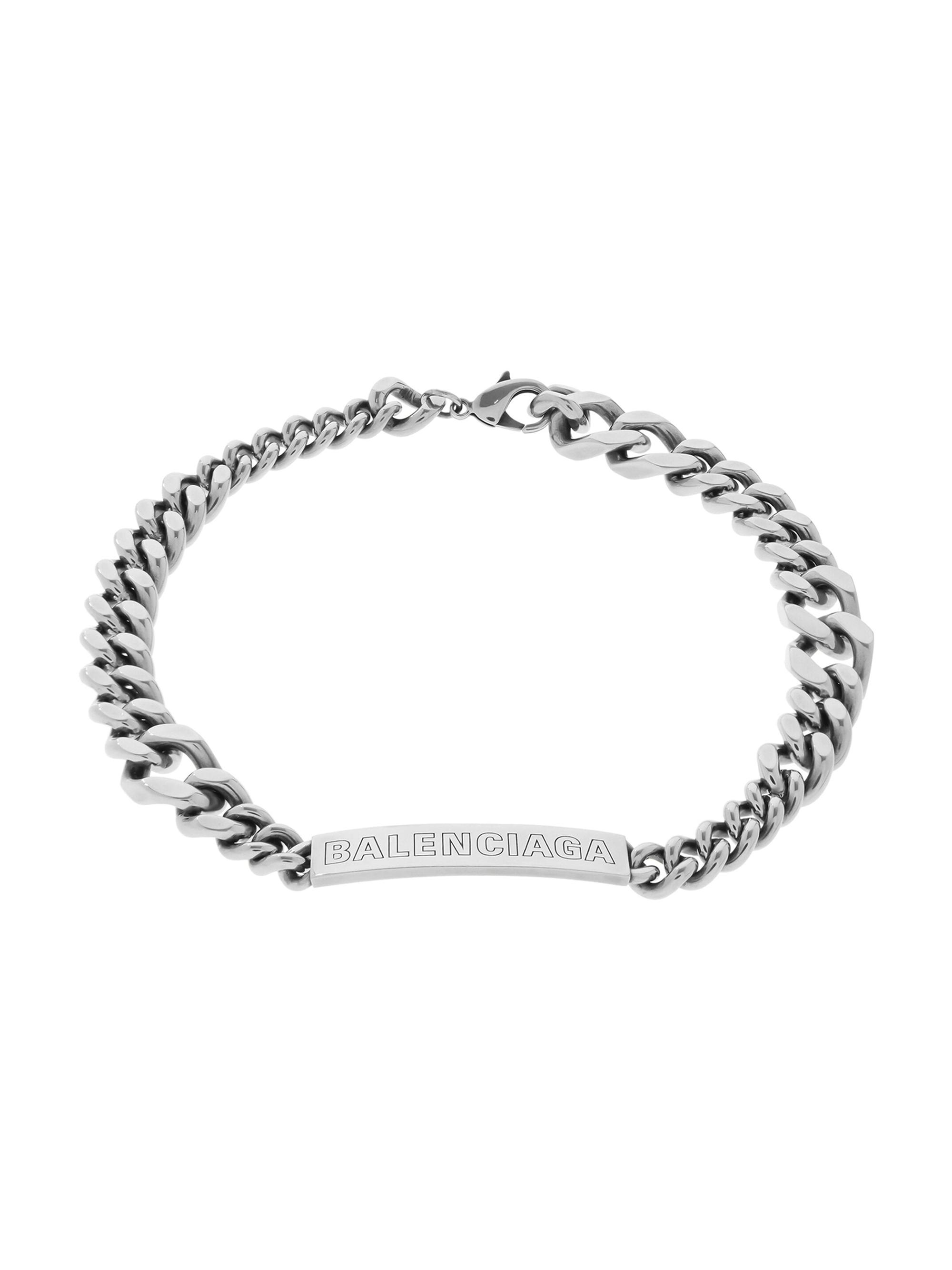 Balenciaga Tags Carabiner Necklace | Saks Fifth Avenue