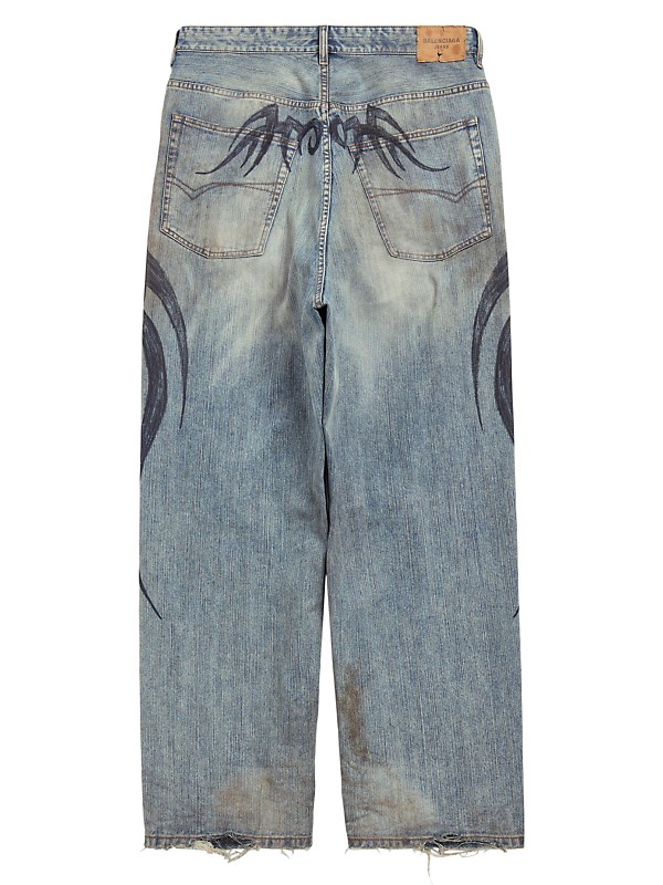 Shop Balenciaga Y2k Stretched Knee Baggy Pants | Saks Fifth Shop Balenciaga Y2k Stretched Knee Baggy Pants | Saks Fifth