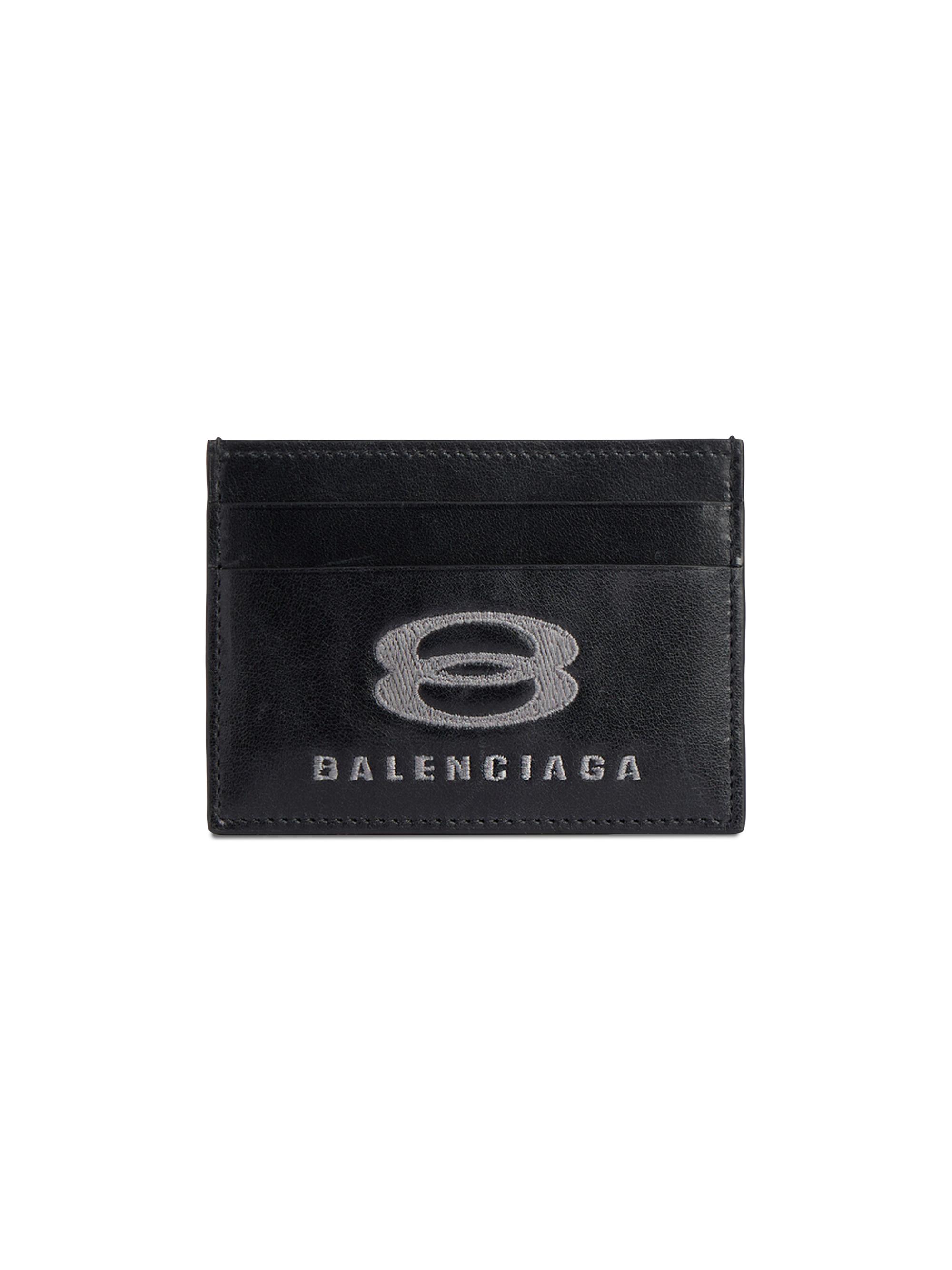 Balenciaga Men's Unity Card Holder - Black