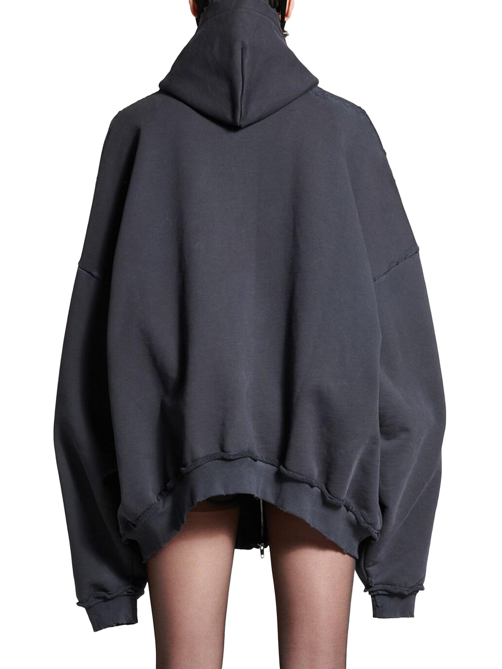 【美品】Balenciaga Ciao Bello Pulled Hoodie Balenciaga Ciao Bello Pulled Hoodie Large Fit | Saks Fifth