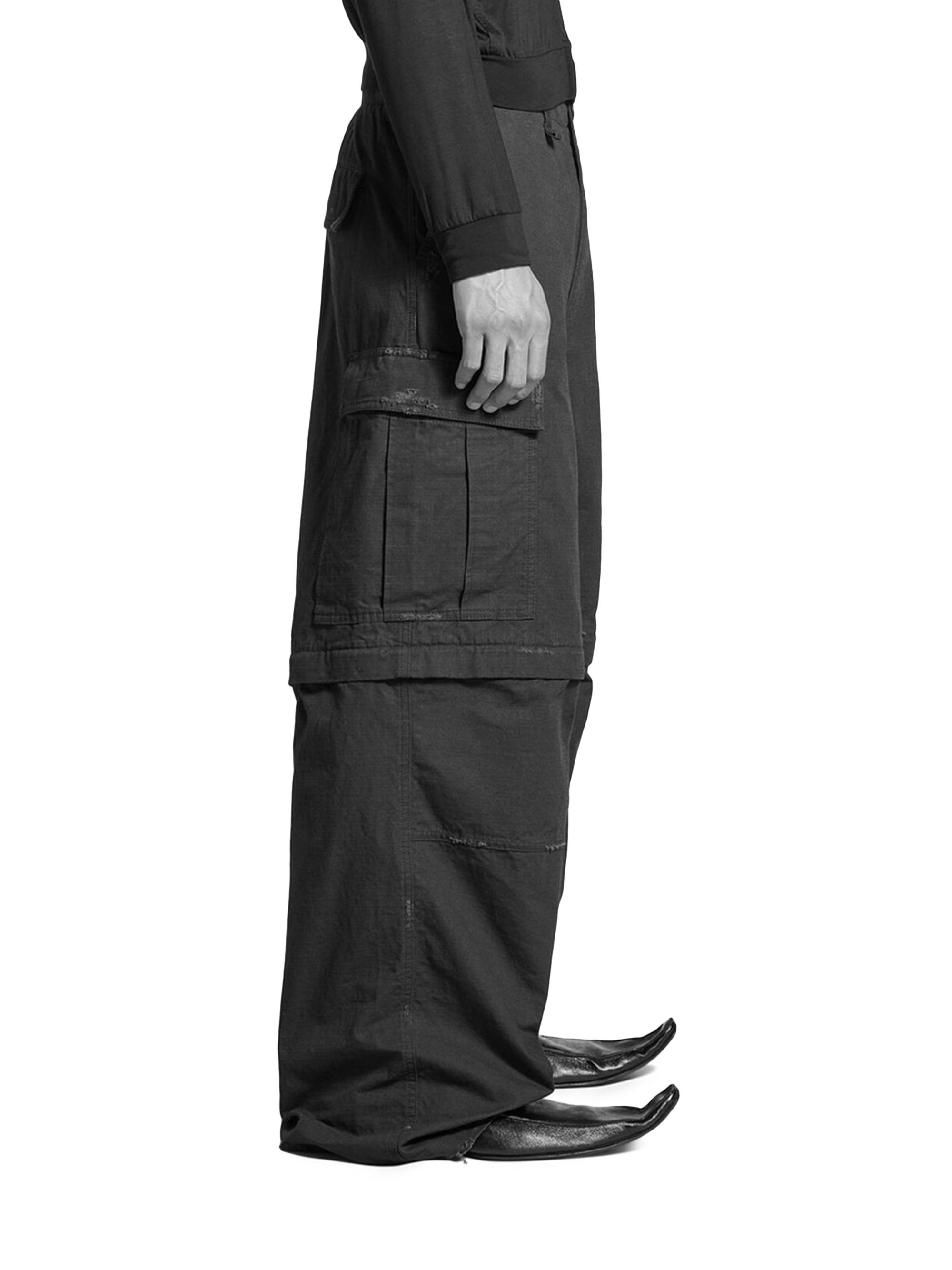 パンツ SIZE S Balenciaga Large Fit Cargo Pant Balenciaga Large Cargo Pants in Black | Balenciaga US