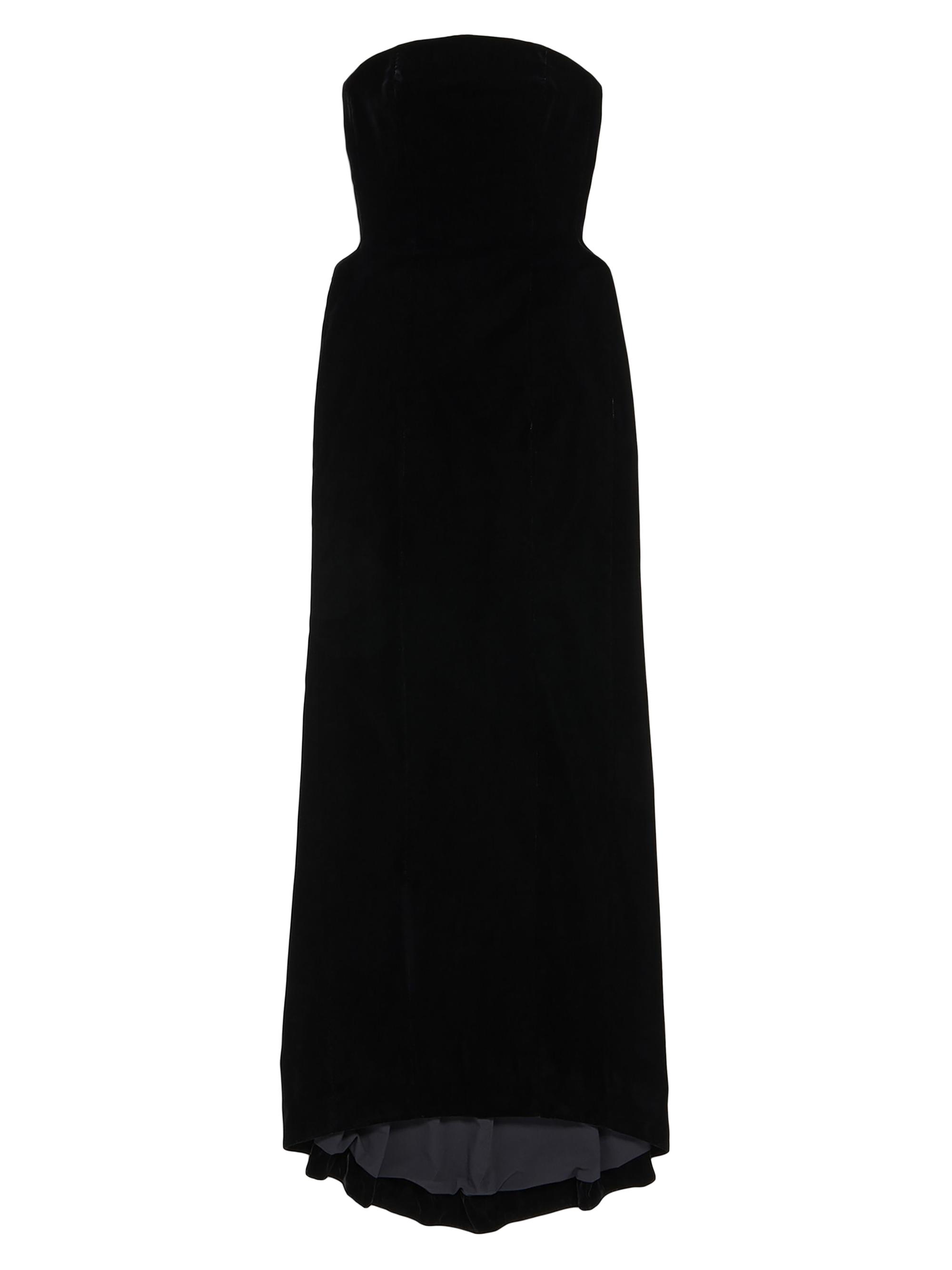 Balenciaga Women's Bustier Gown - Black