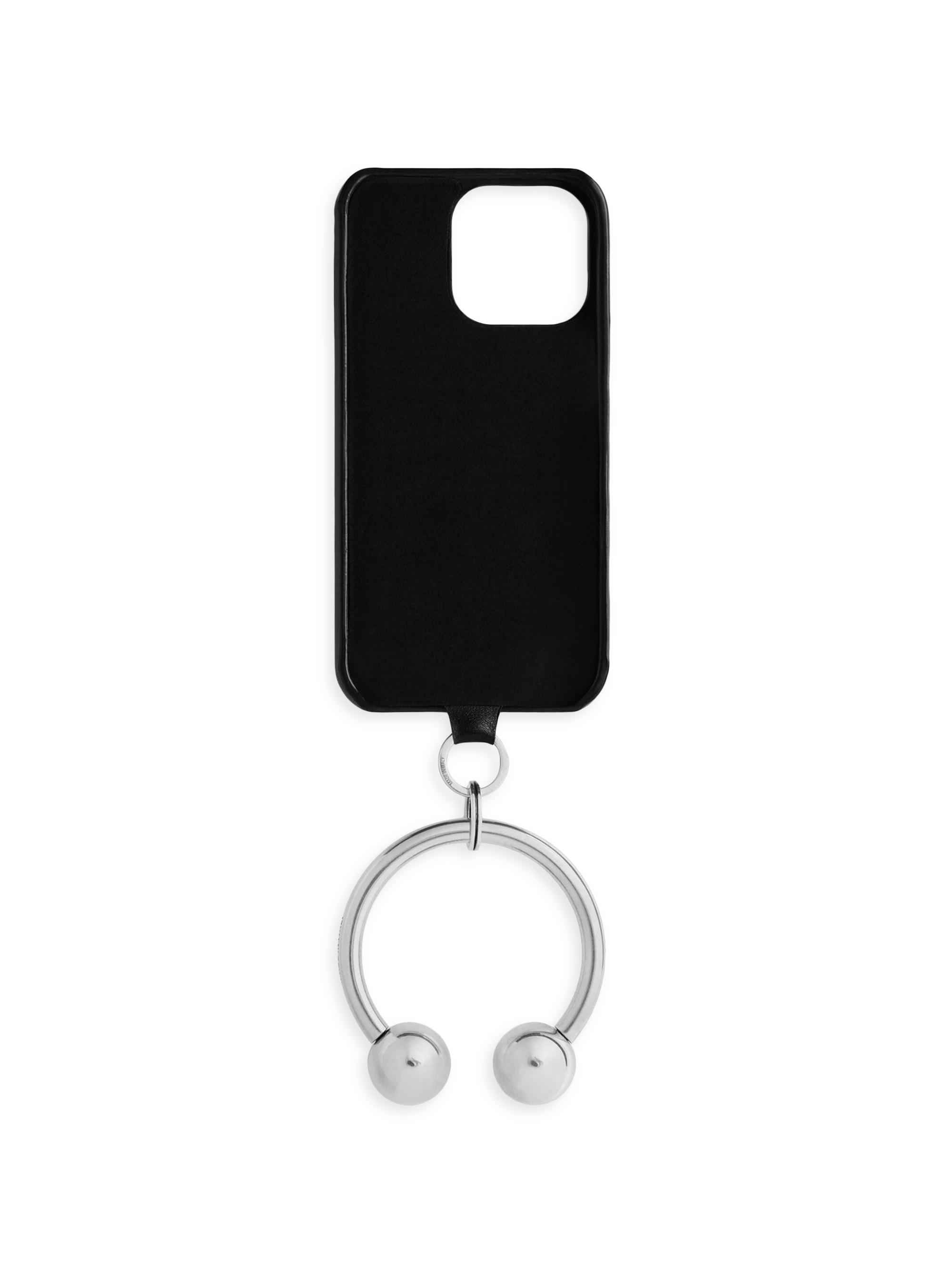 Balenciaga Piercing Phone Case iPhone 16 Pro Max | Saks Fifth Avenue
