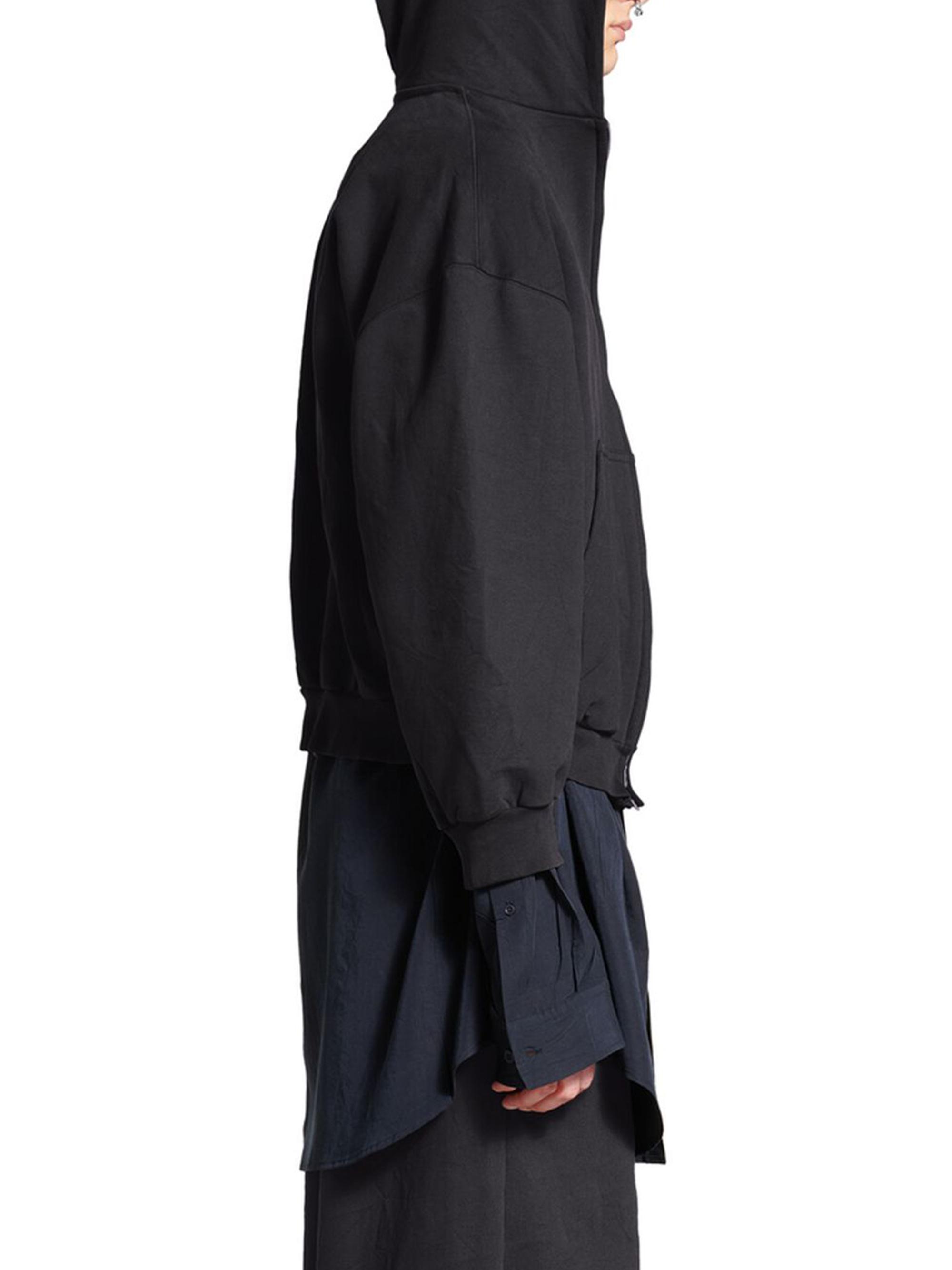 Balenciaga Zip-Up Hoodie Regular Fit Saks Fifth Avenue