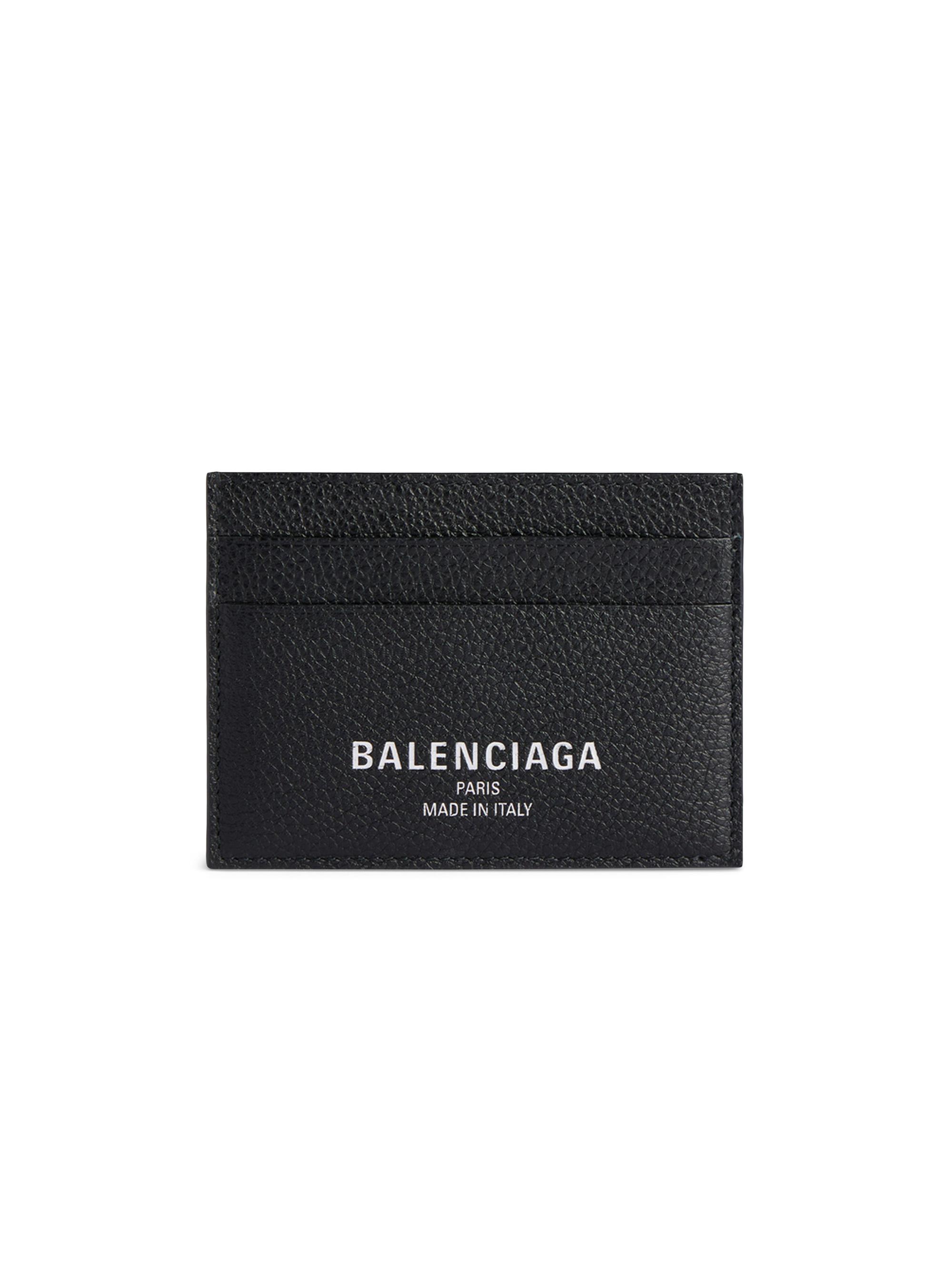 Balenciaga Men's Credit Card Holder - Black