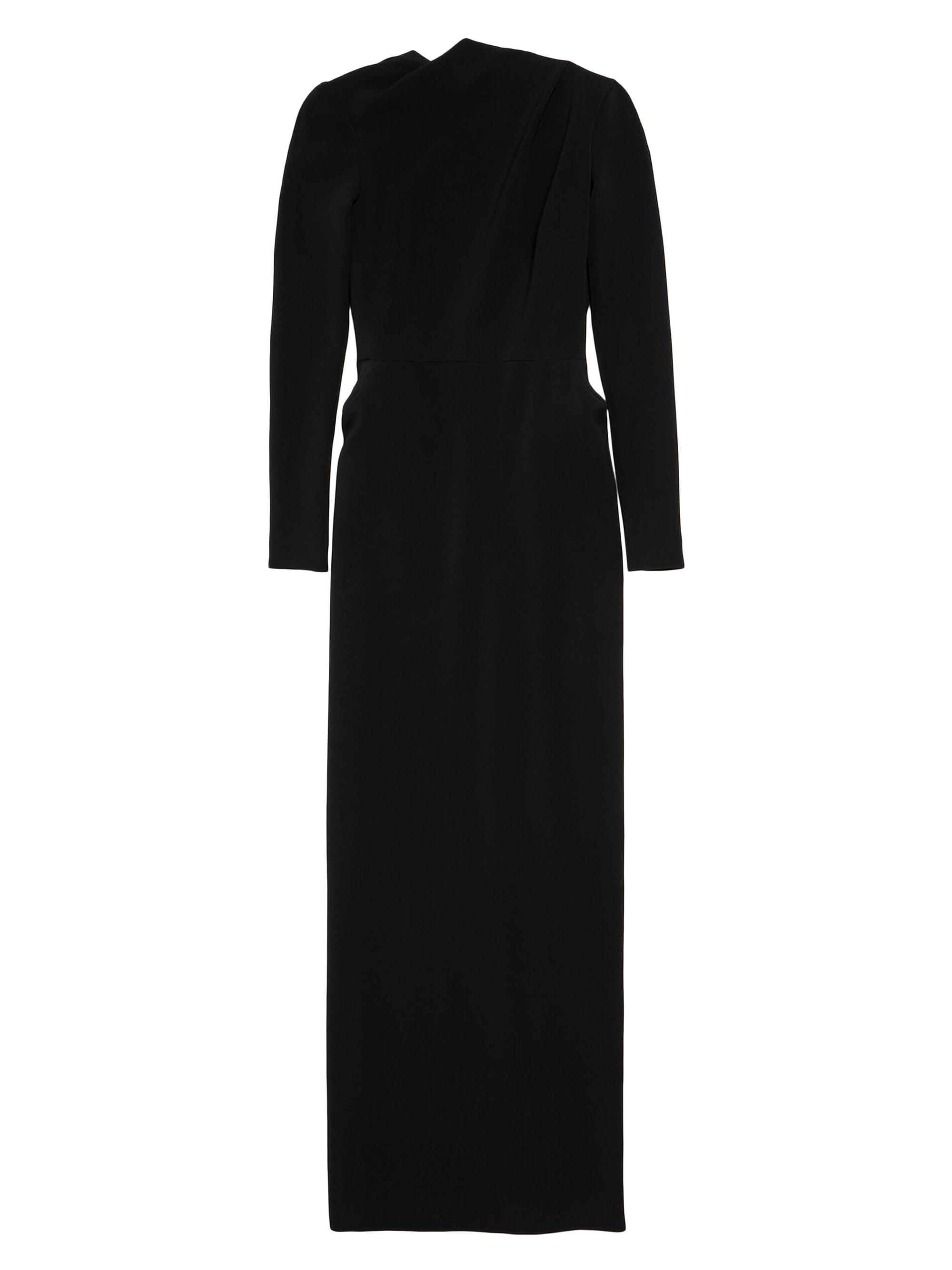 Balenciaga Women's Cape Gown - Black