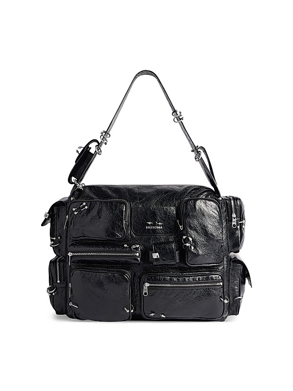 Shop Balenciaga Superbusy Large Sling Bag with Piercings Shop Balenciaga Superbusy Large Sling Bag with Piercings