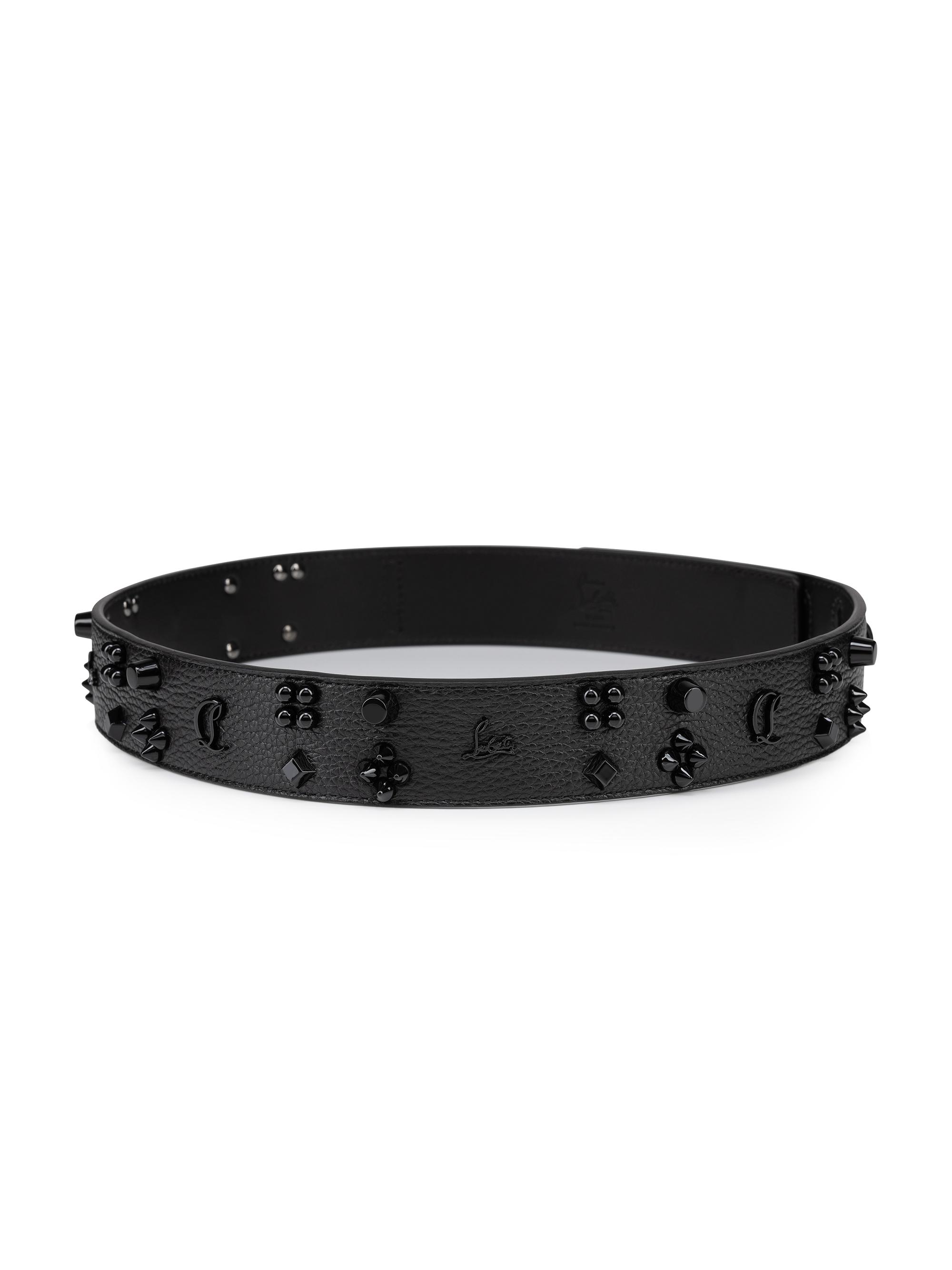 Christian Louboutin Women's Paloma Belt - Black