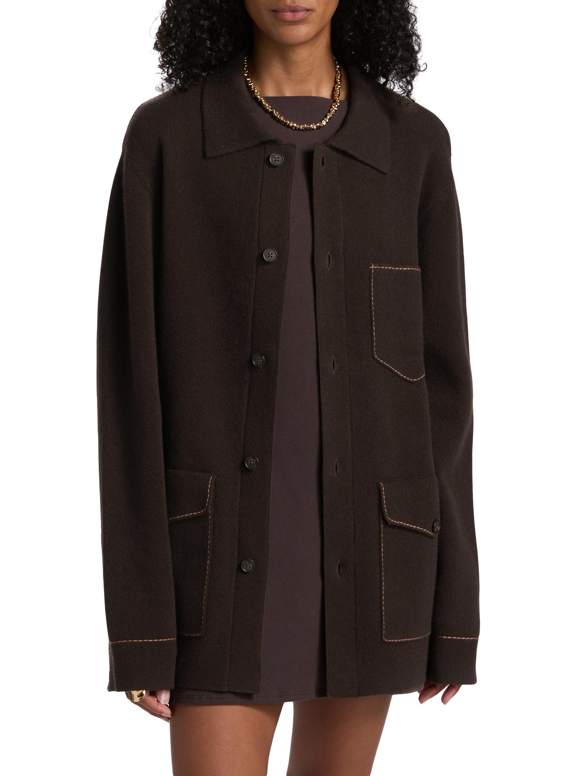 Guest in Residence Industry Cashmere Shirt-Jacket | Saks Fifth Avenue