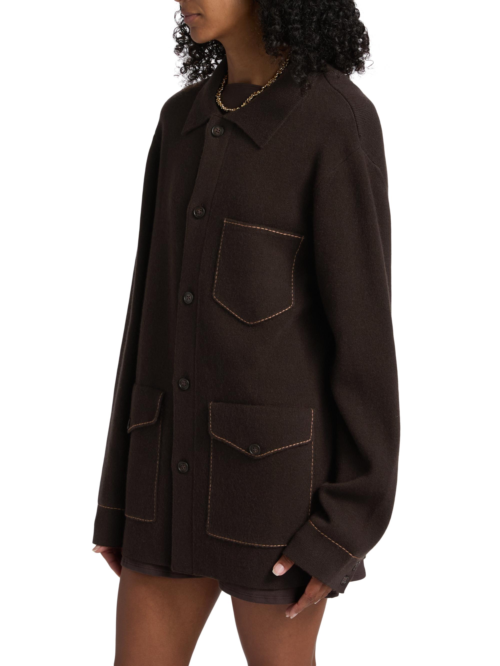 Guest in Residence Industry Cashmere Shirt-Jacket | Saks Fifth Avenue