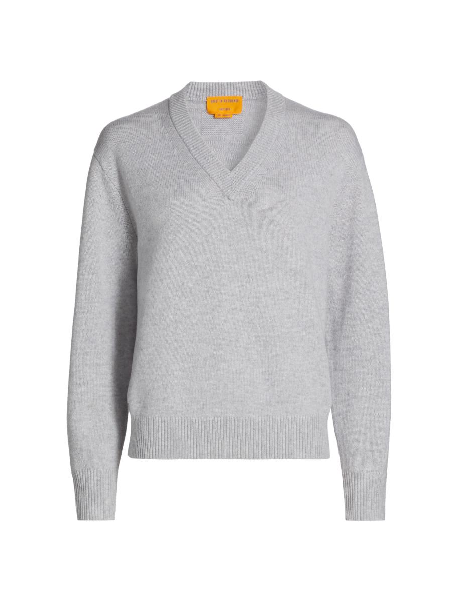 Guest in Residence The V Cashmere Sweater | Saks Fifth Avenue
