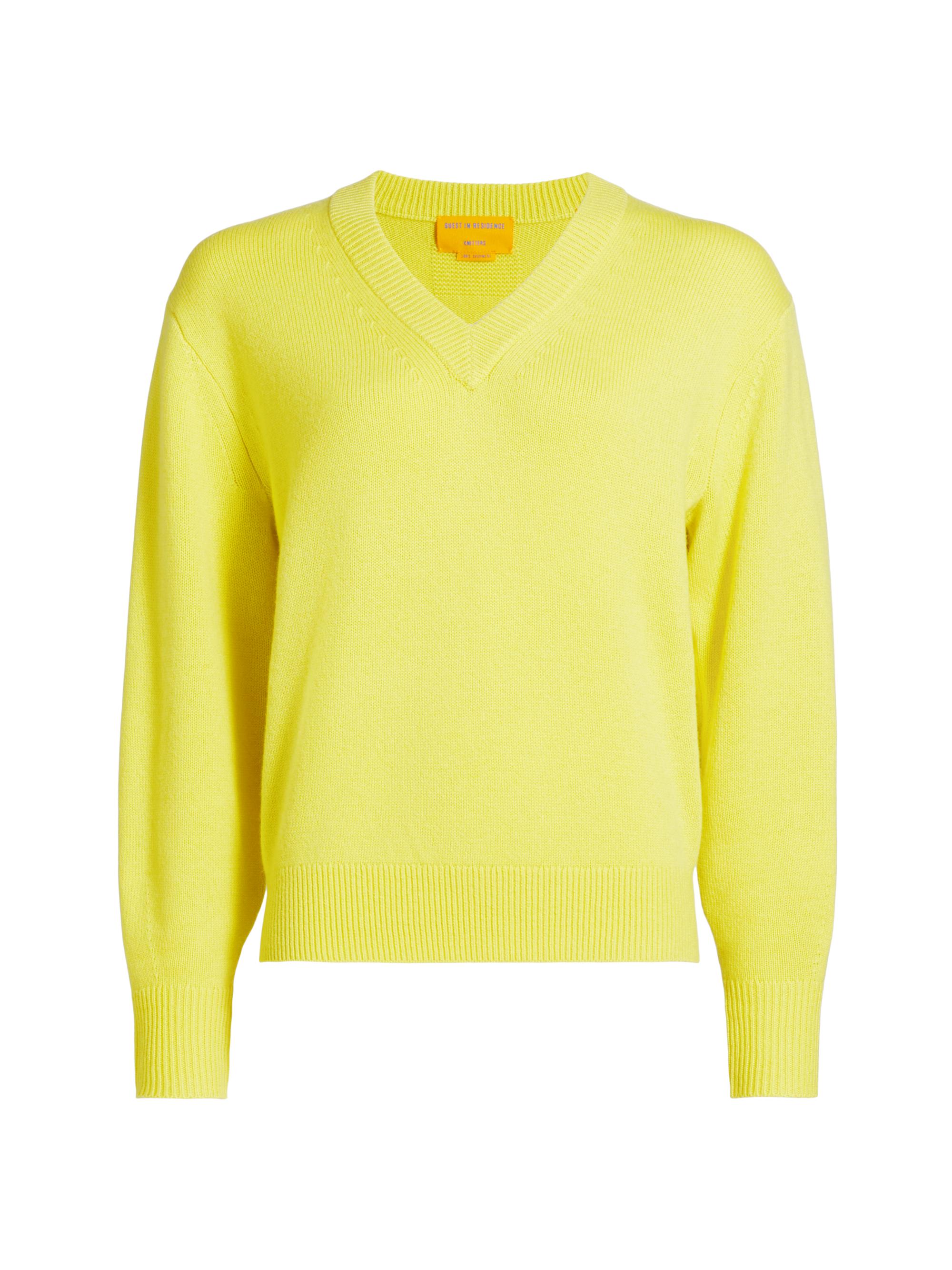 Guest in Residence The V Cashmere Sweater | Saks Fifth Avenue