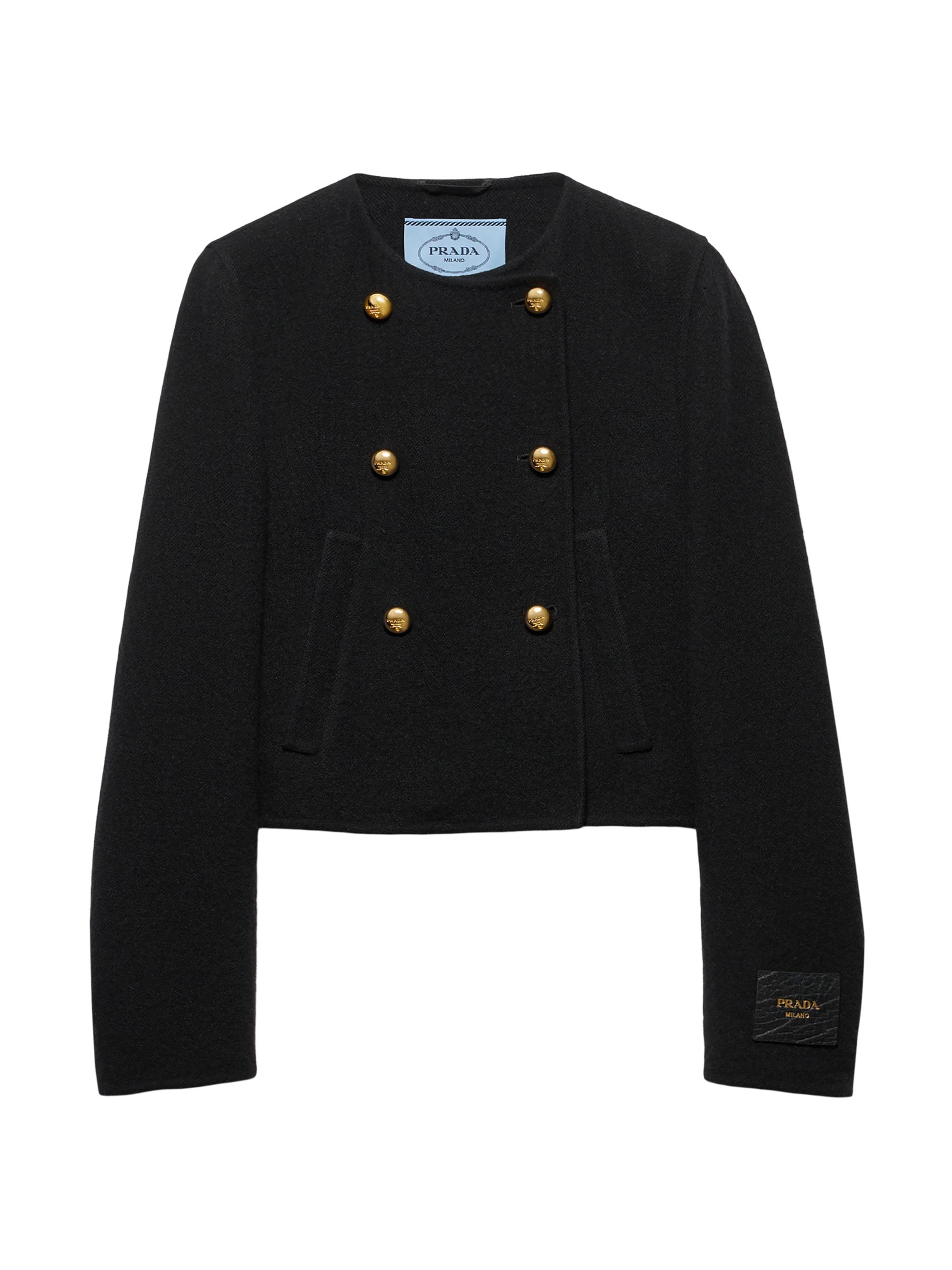 Prada Double Breasted Vintage Look Rush Stitch Jacket | Saks