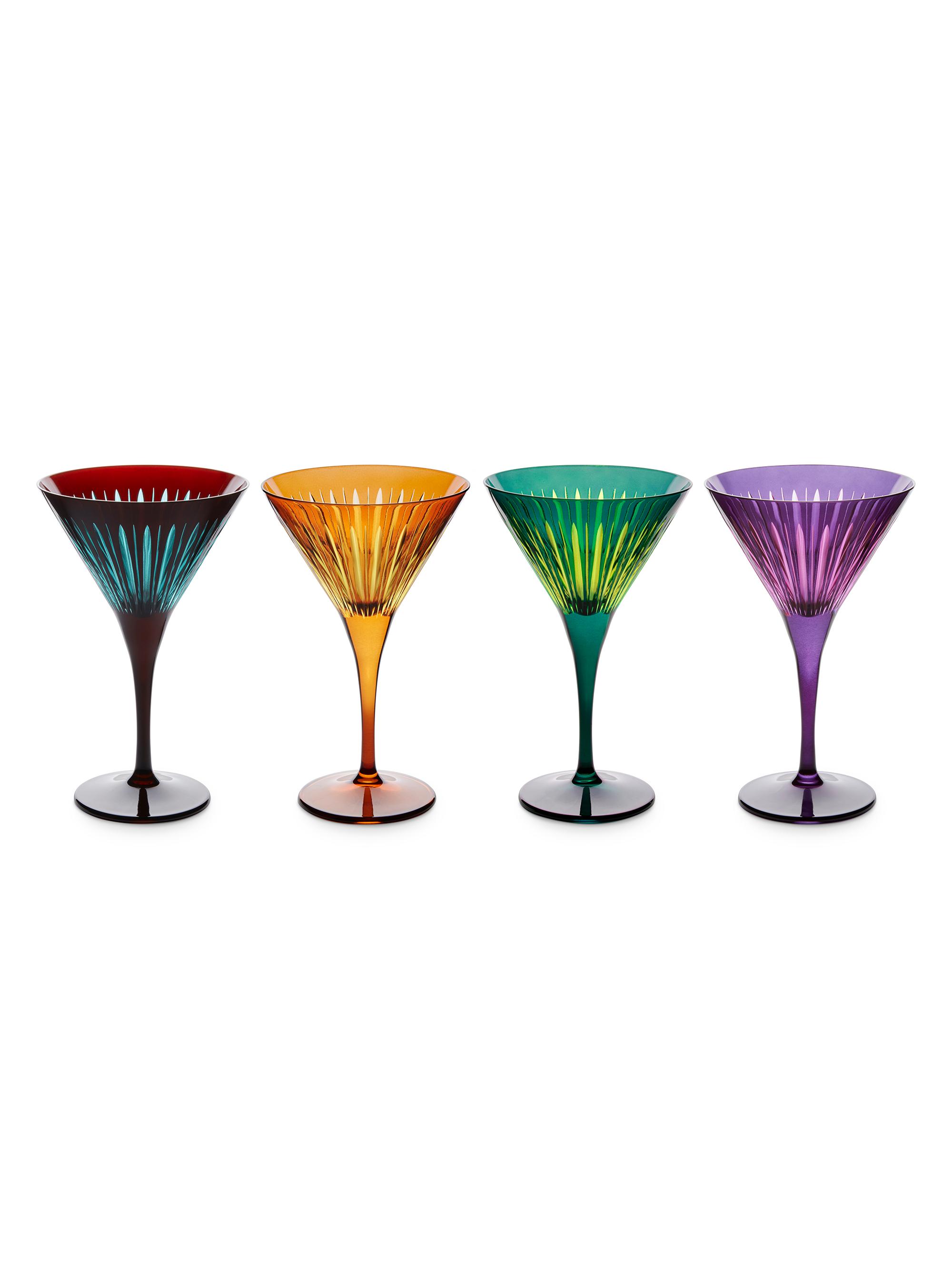 L'Objet Prism Martini Glasses 4-Piece Set