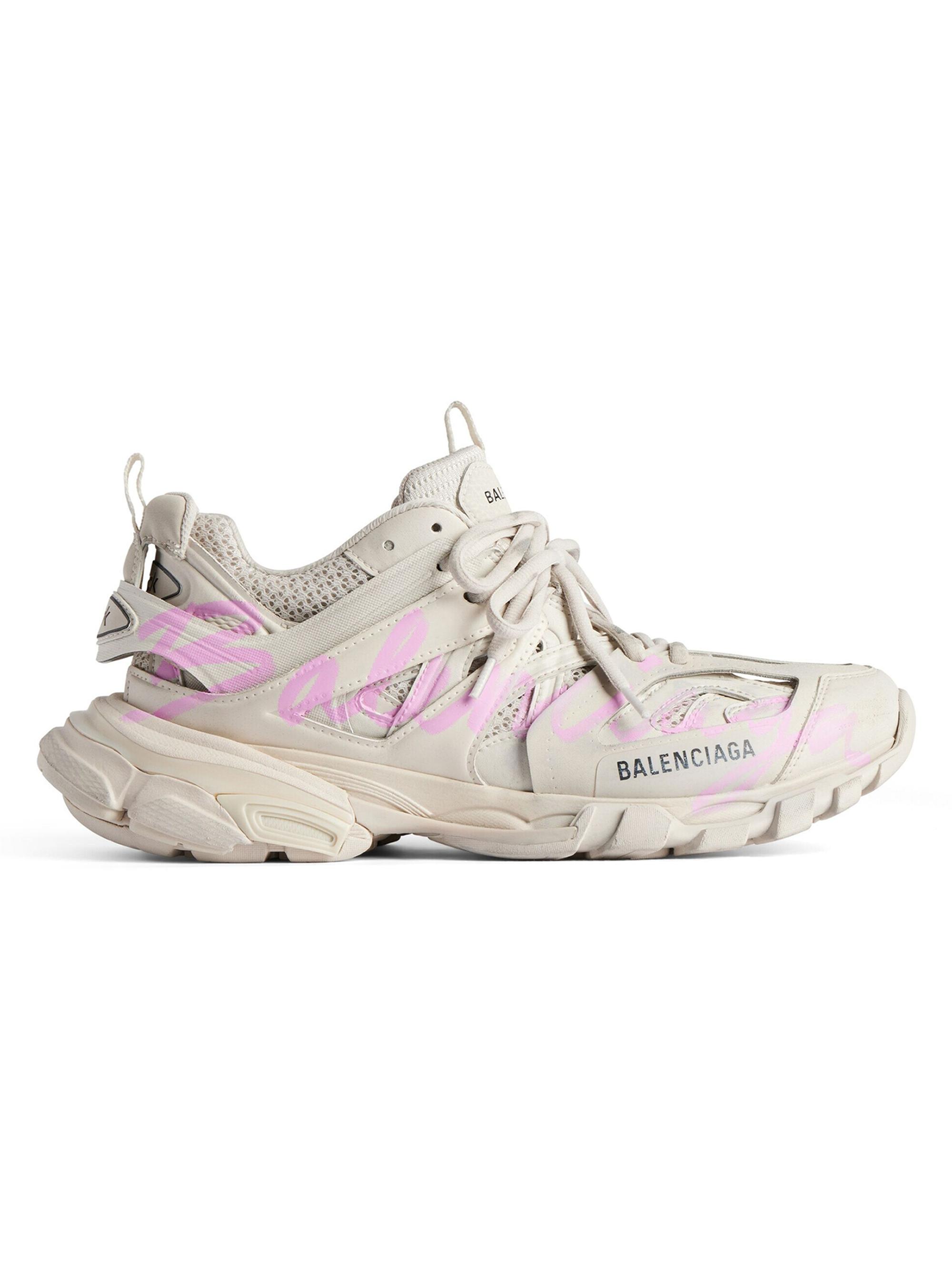 Balenciaga Track Signature Sneakers | Saks Fifth Avenue