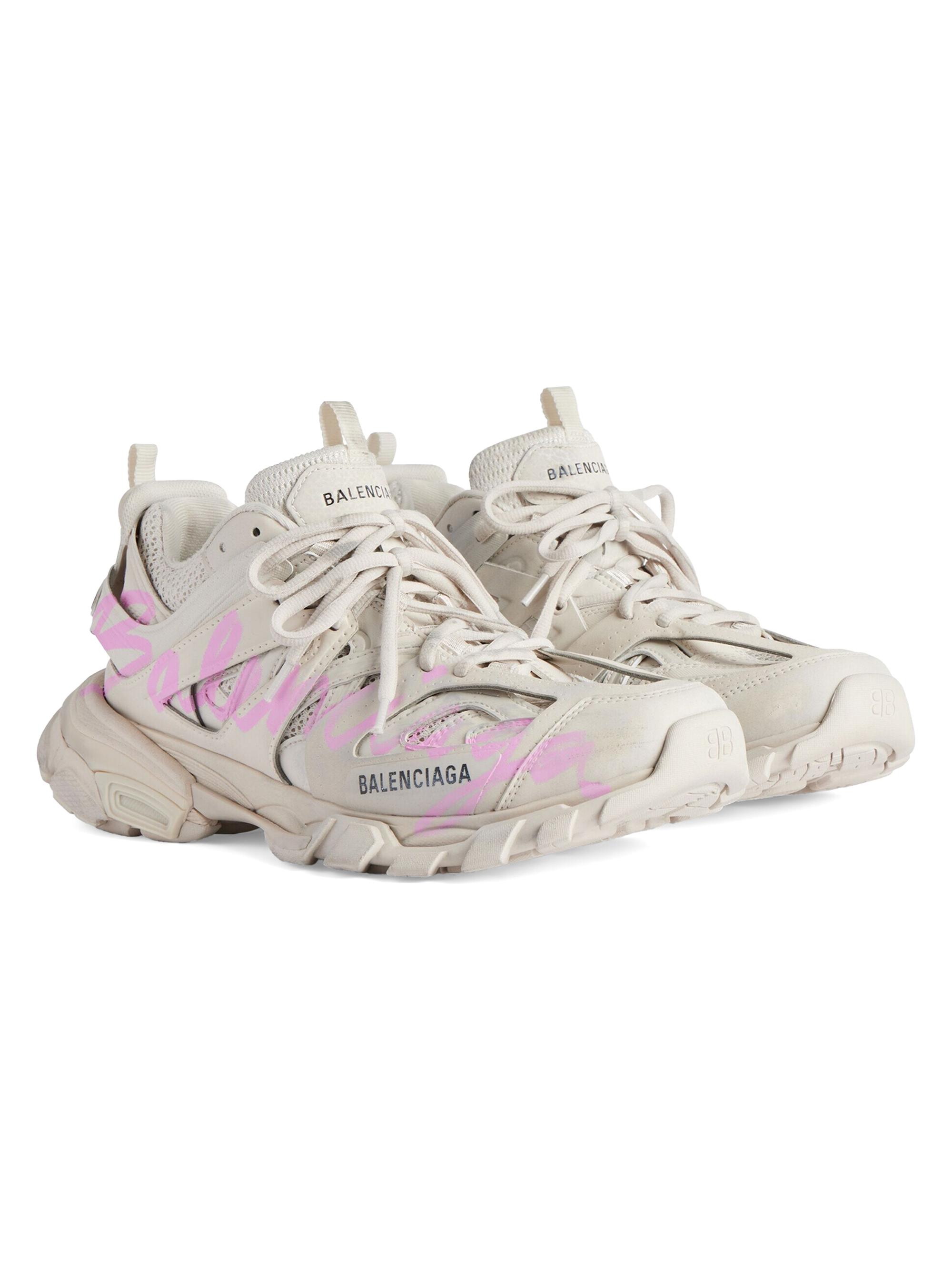 Balenciaga Track Signature Sneakers | Saks Fifth Avenue