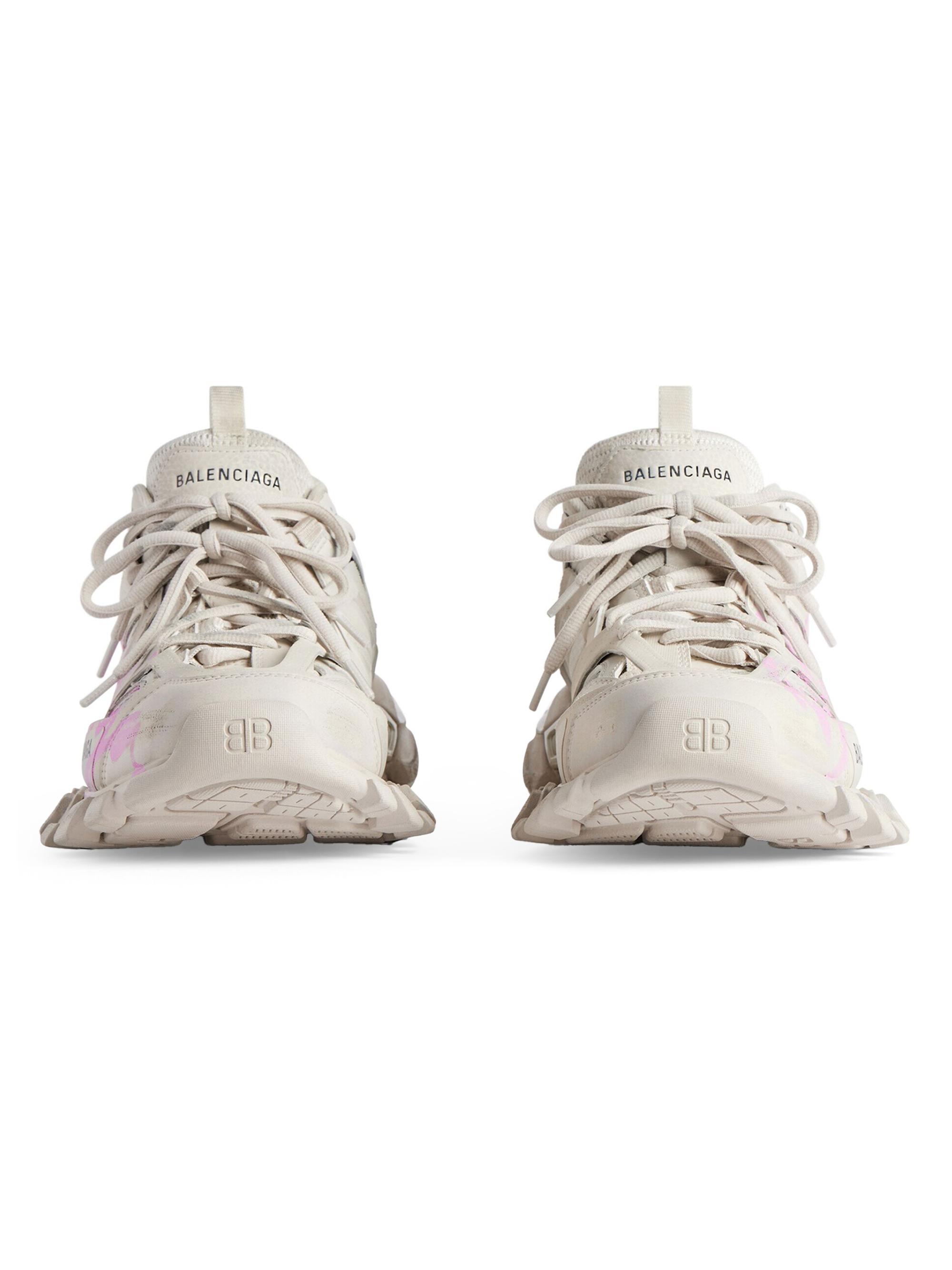 Balenciaga Track Signature Sneakers | Saks Fifth Avenue
