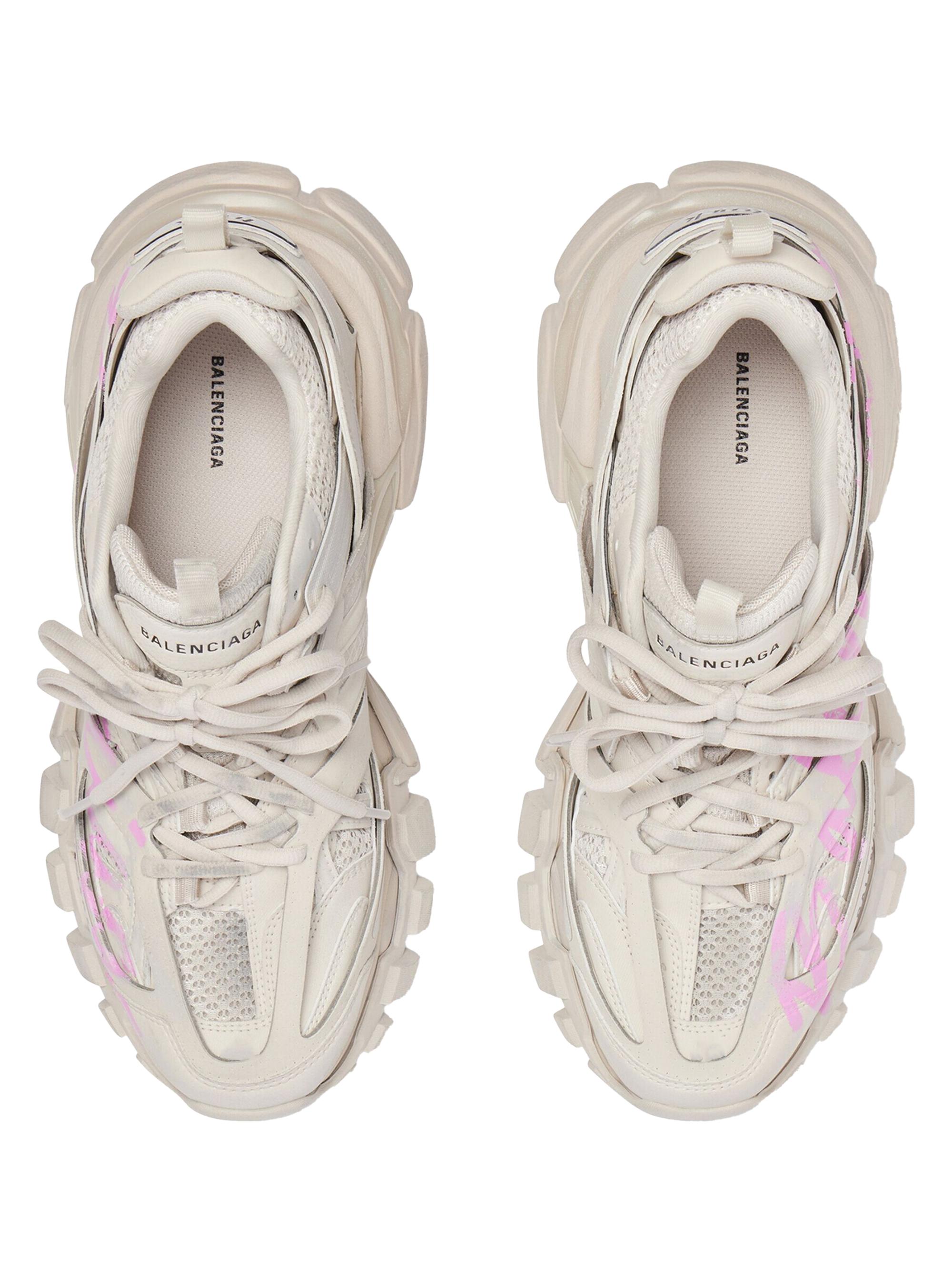 Balenciaga Track Signature Sneakers | Saks Fifth Avenue