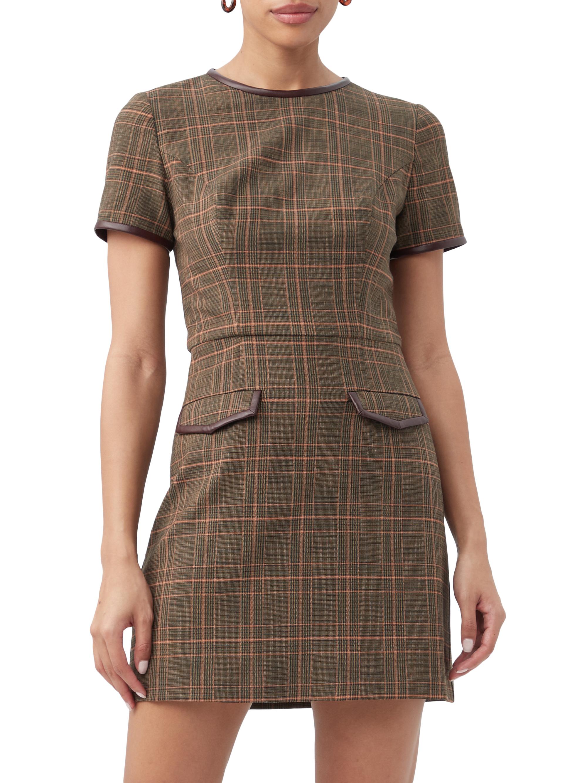 Trina Turk Women's Adisa Plaid Sheath Minidress