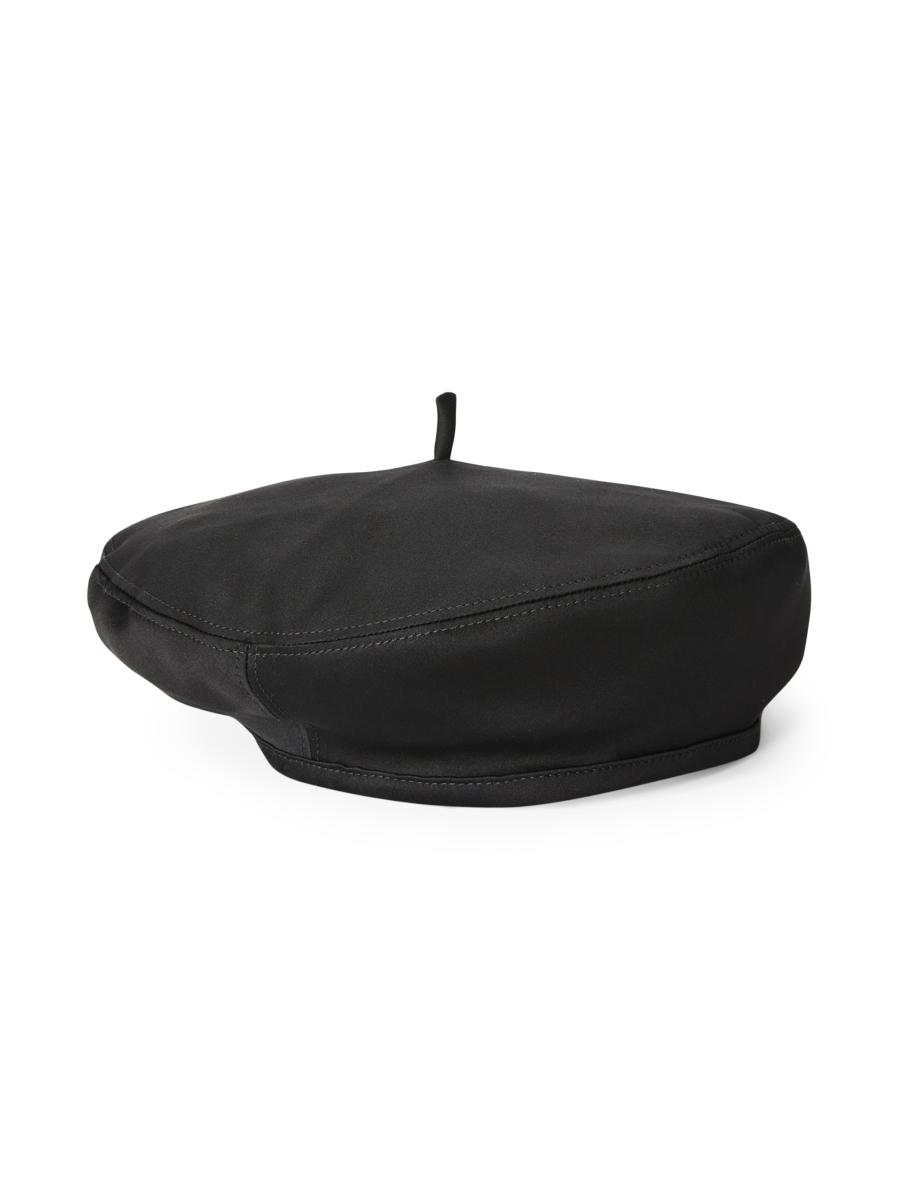 ベレー帽 LORO PIANA DARK BROWN SILK HAT BERET Loro Piana Silk Beret | Brown | FARFETCH