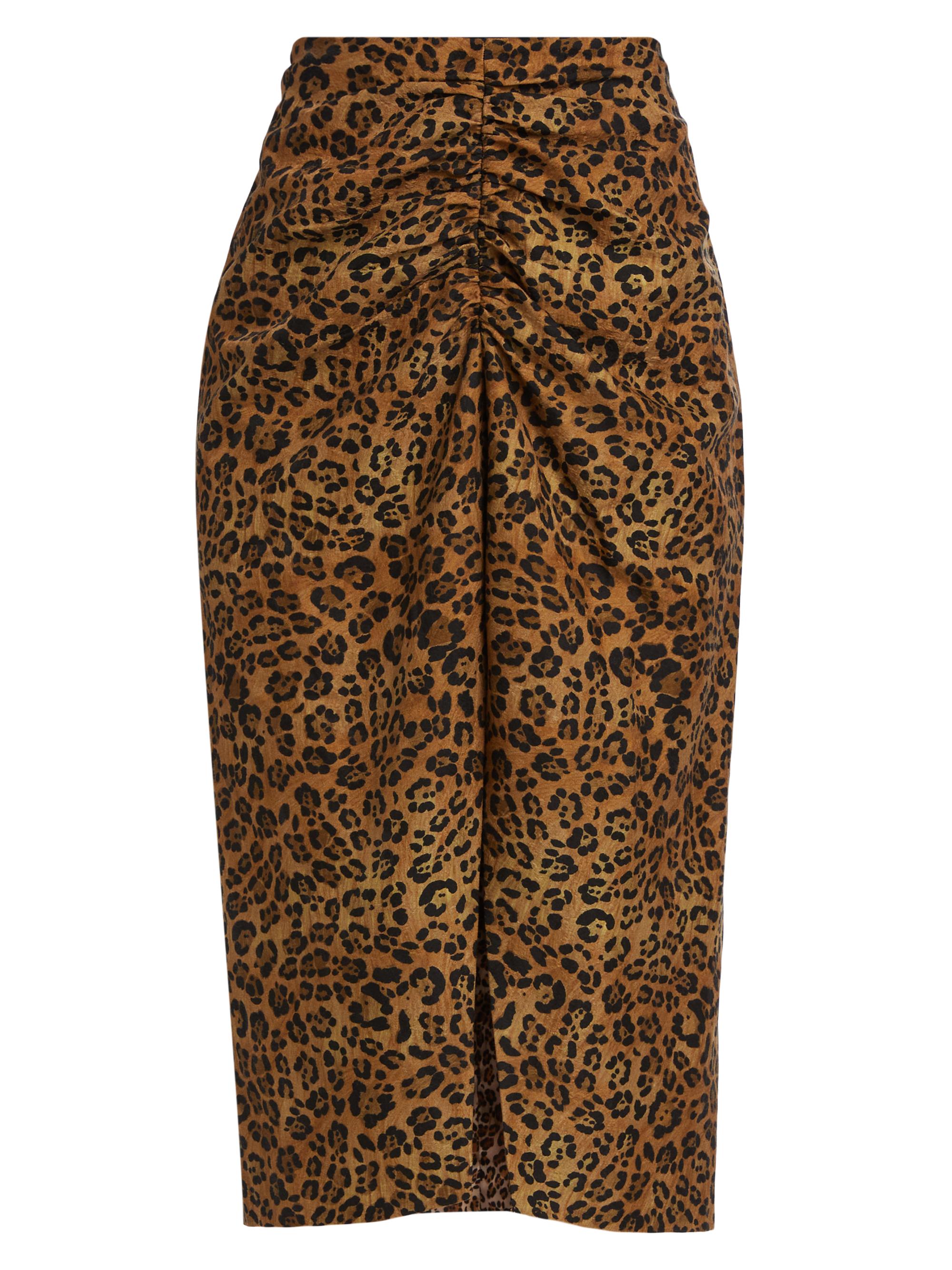 Robert Graham Women's Brynn Leopard-Print Skirt - Brown