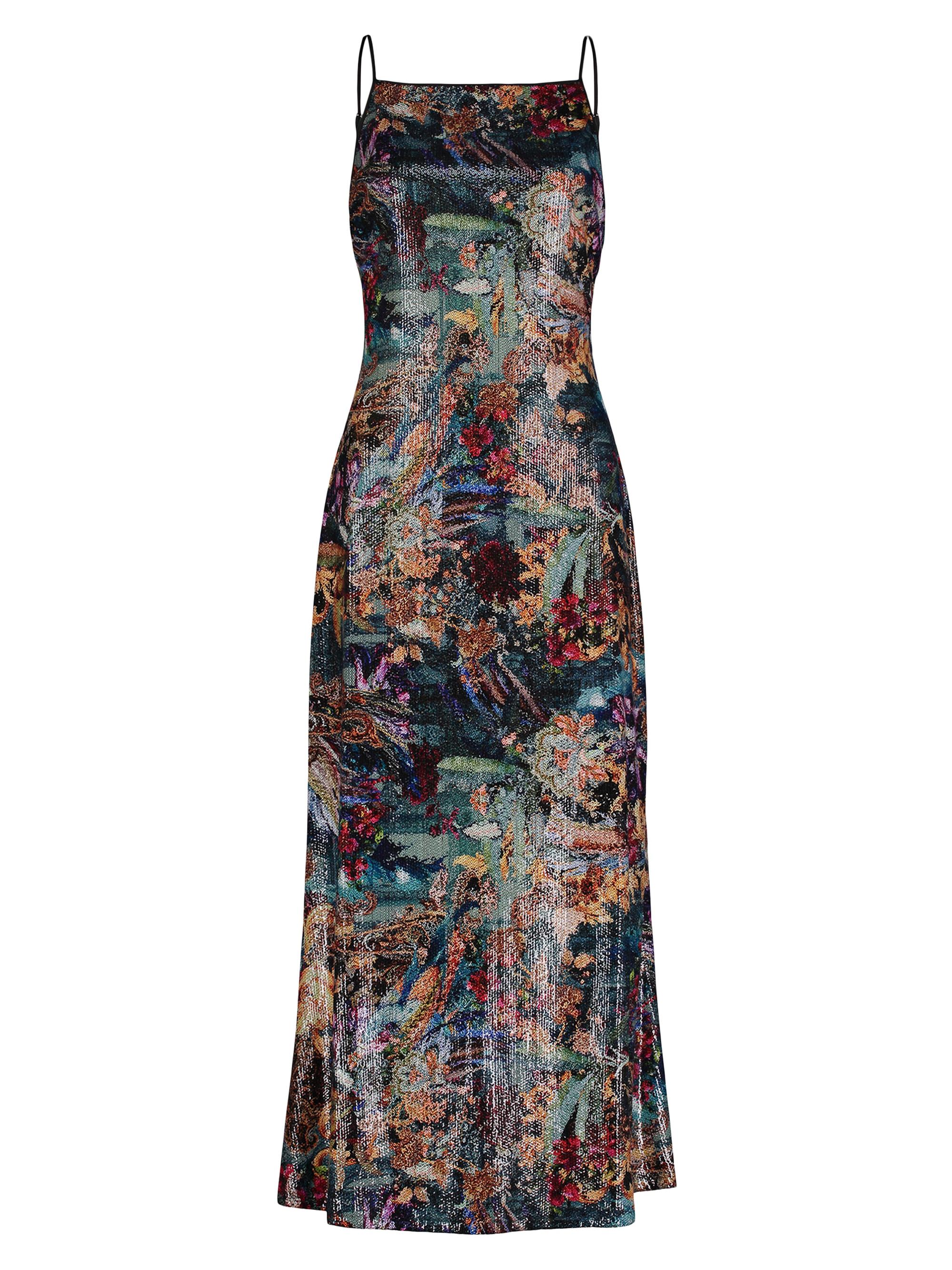 Robert Graham Women's Jolie Floral Sequin Sleeveless Midi-Dress