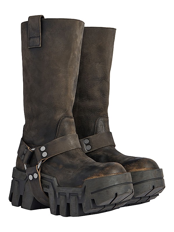 Shop Balenciaga Bulldozer Harness Boots | Saks Fifth Avenue Shop Balenciaga Bulldozer Harness Boots | Saks Fifth Avenue