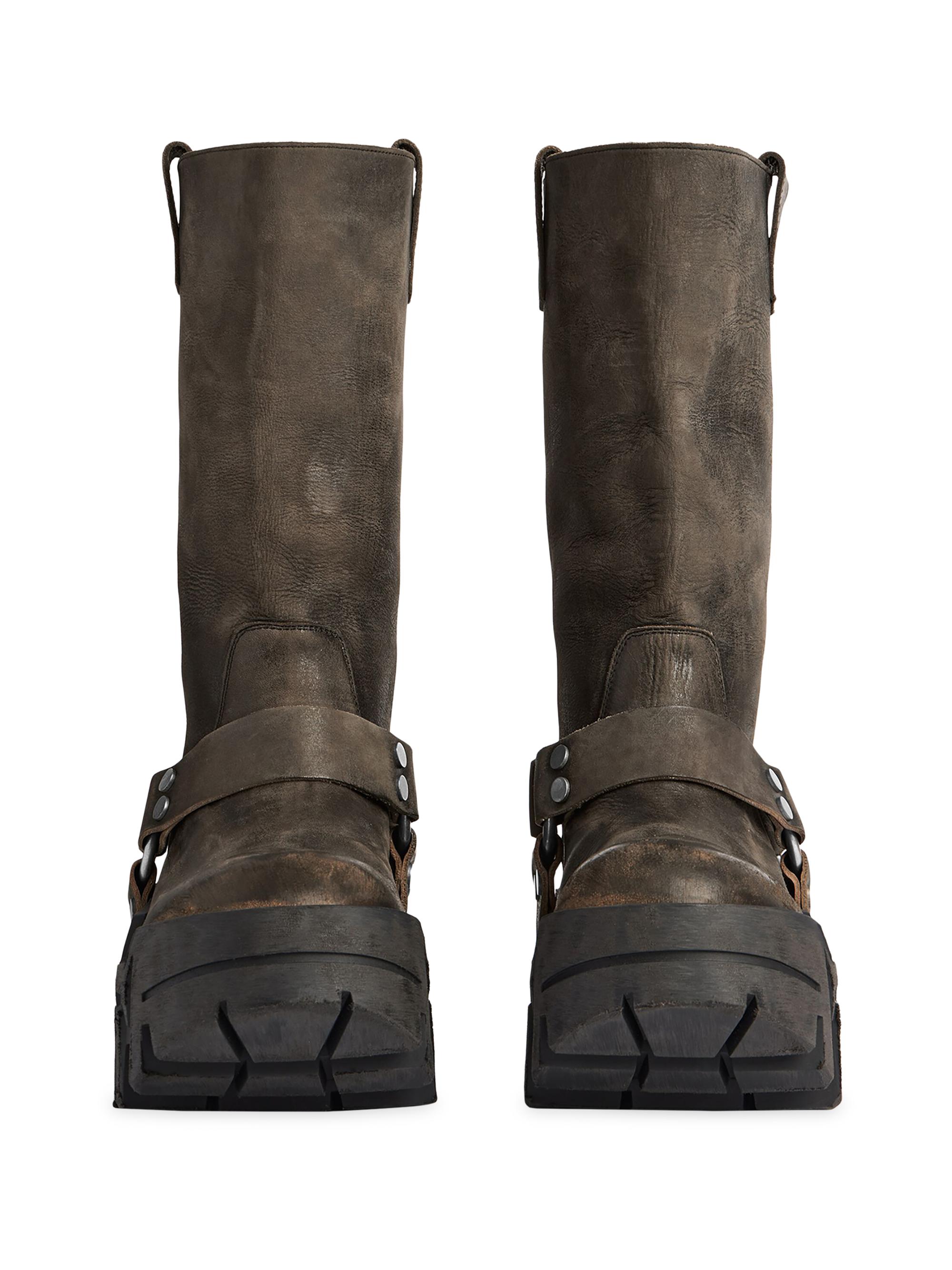 れ*様 balenciaga hard bulldozer boots Men's Bulldozer Lace-up Boot in Black | Balenciaga US