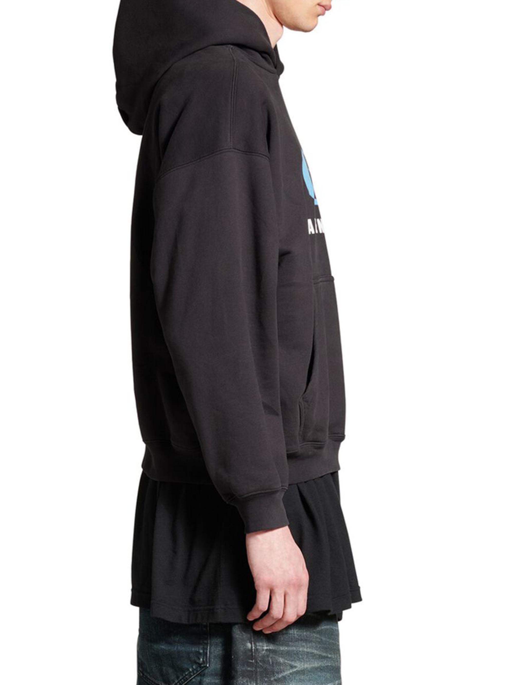 Balenciaga Loop Sports Icon Hoodie Medium Fit | Saks Fifth Avenue