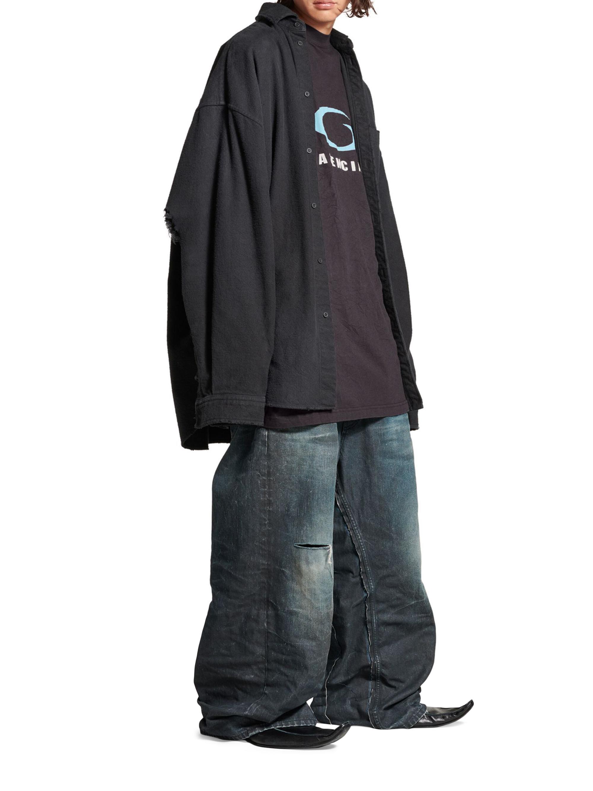 Balenciaga Loop Sports Icon Layered Shirt | Saks Fifth Avenue