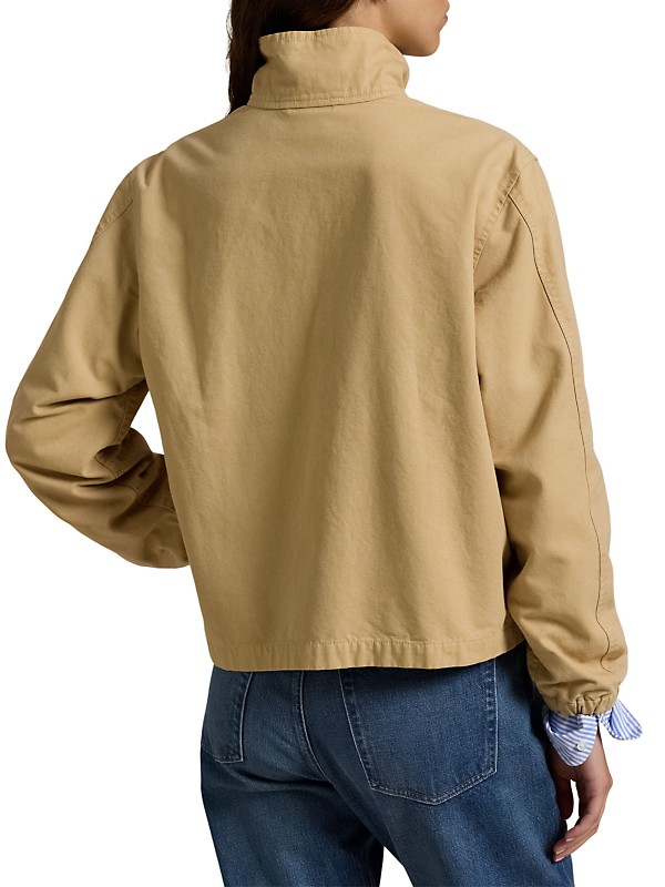 Shop Polo Ralph Lauren Cotton Canvas Zip-Up Jacket | Saks Shop Polo Ralph Lauren Cotton Canvas Zip-Up Jacket | Saks
