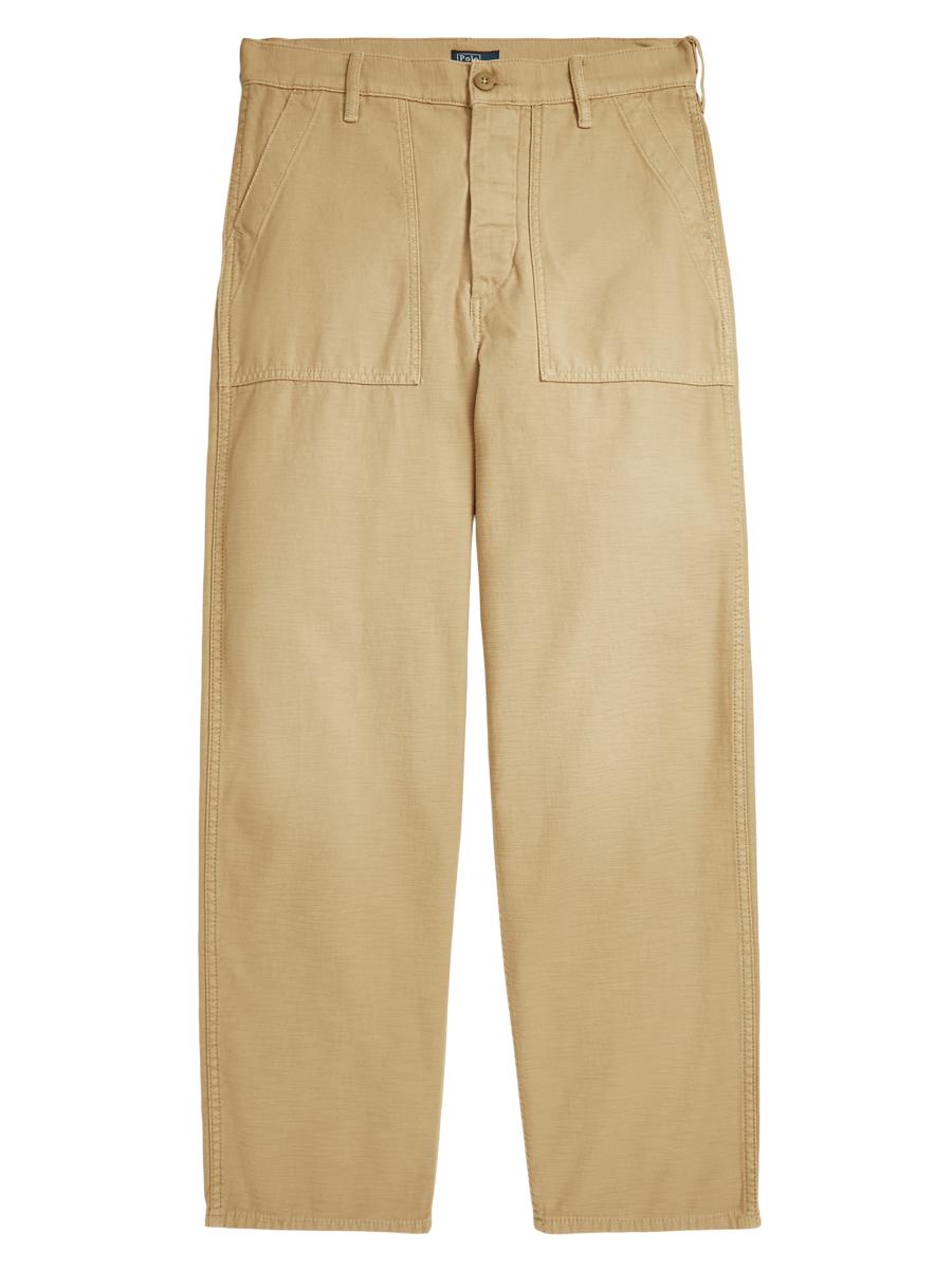 Polo Ralph Lauren Rickey Cotton Sateen Pants | Saks Fifth Avenue